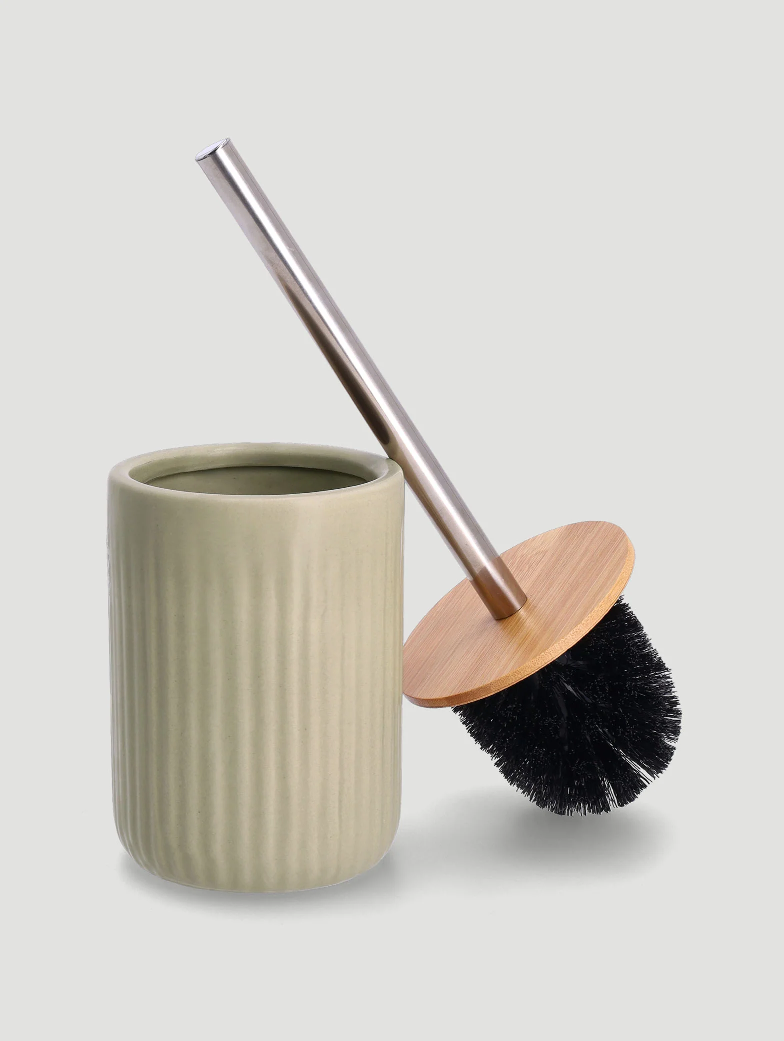 Como Green Toilet Brush Holder - Image 2