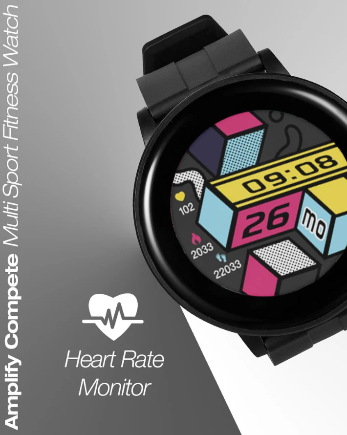 Compete Series Smart Watch - Black - Image 3