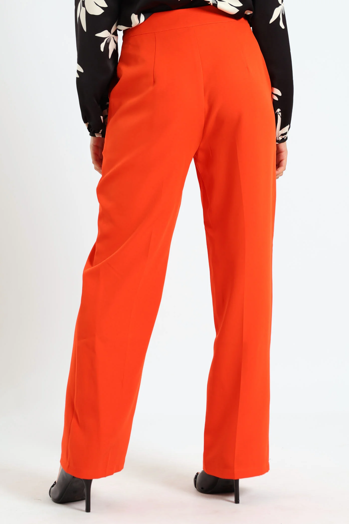 Concealed Straight Leg Pant - Orange - Image 4