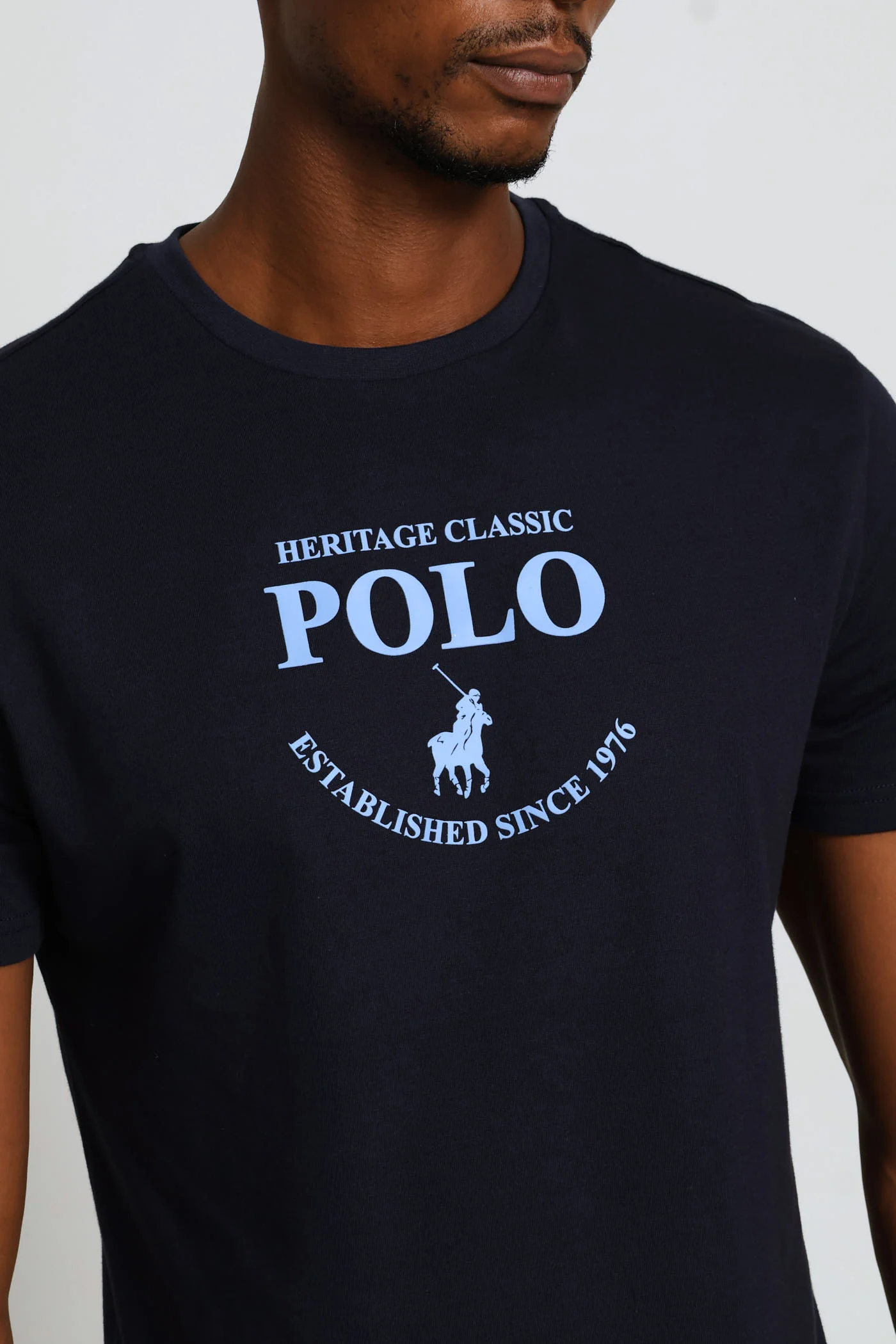 Connor Heritage Tee - Navy - Image 2