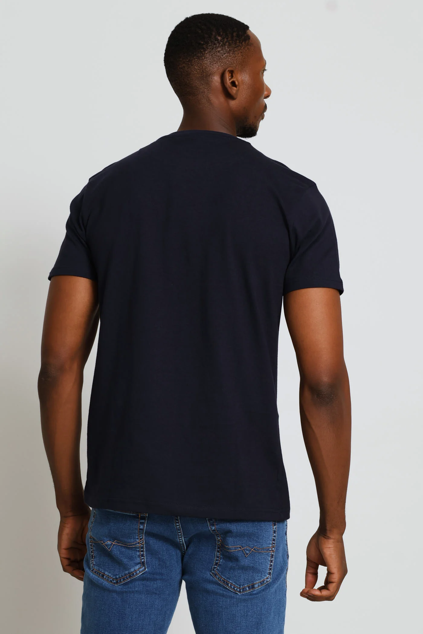 Connor Heritage Tee - Navy - Image 4
