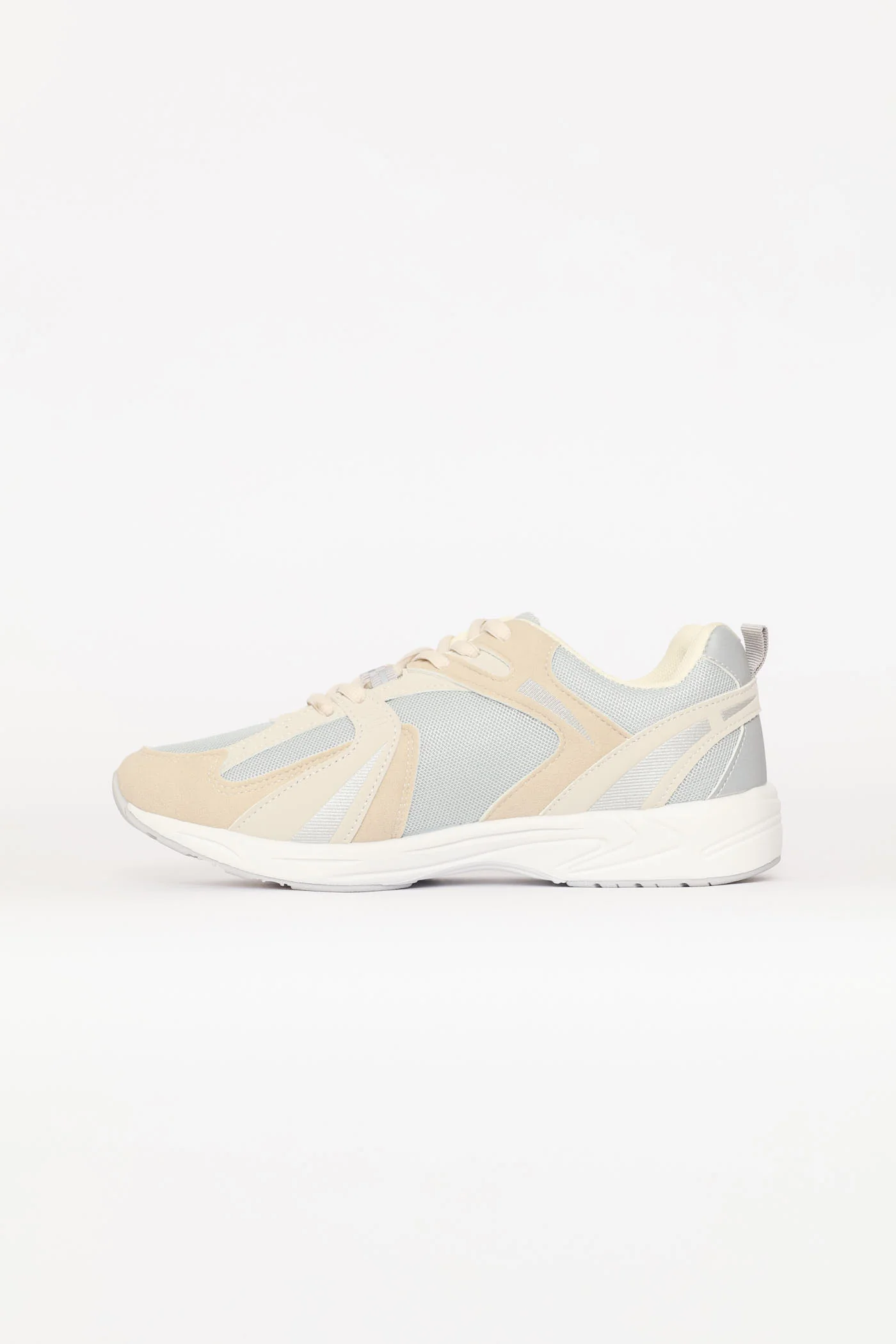 Contrast Colour Running Sneaker - Multi - Image 3
