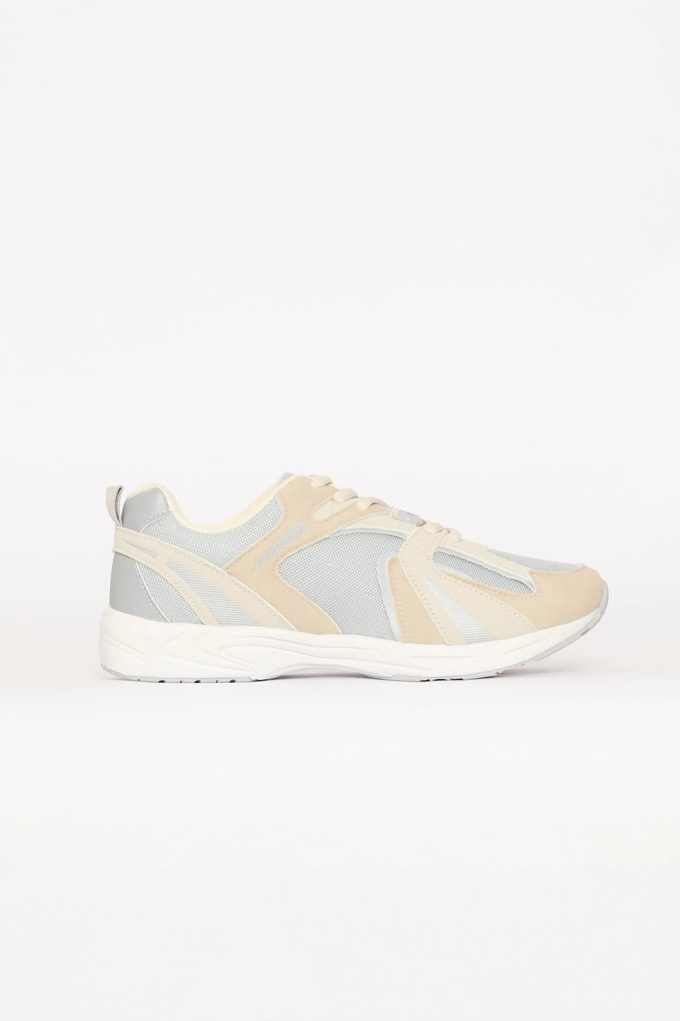 Contrast Colour Running Sneaker - Multi - Image 4