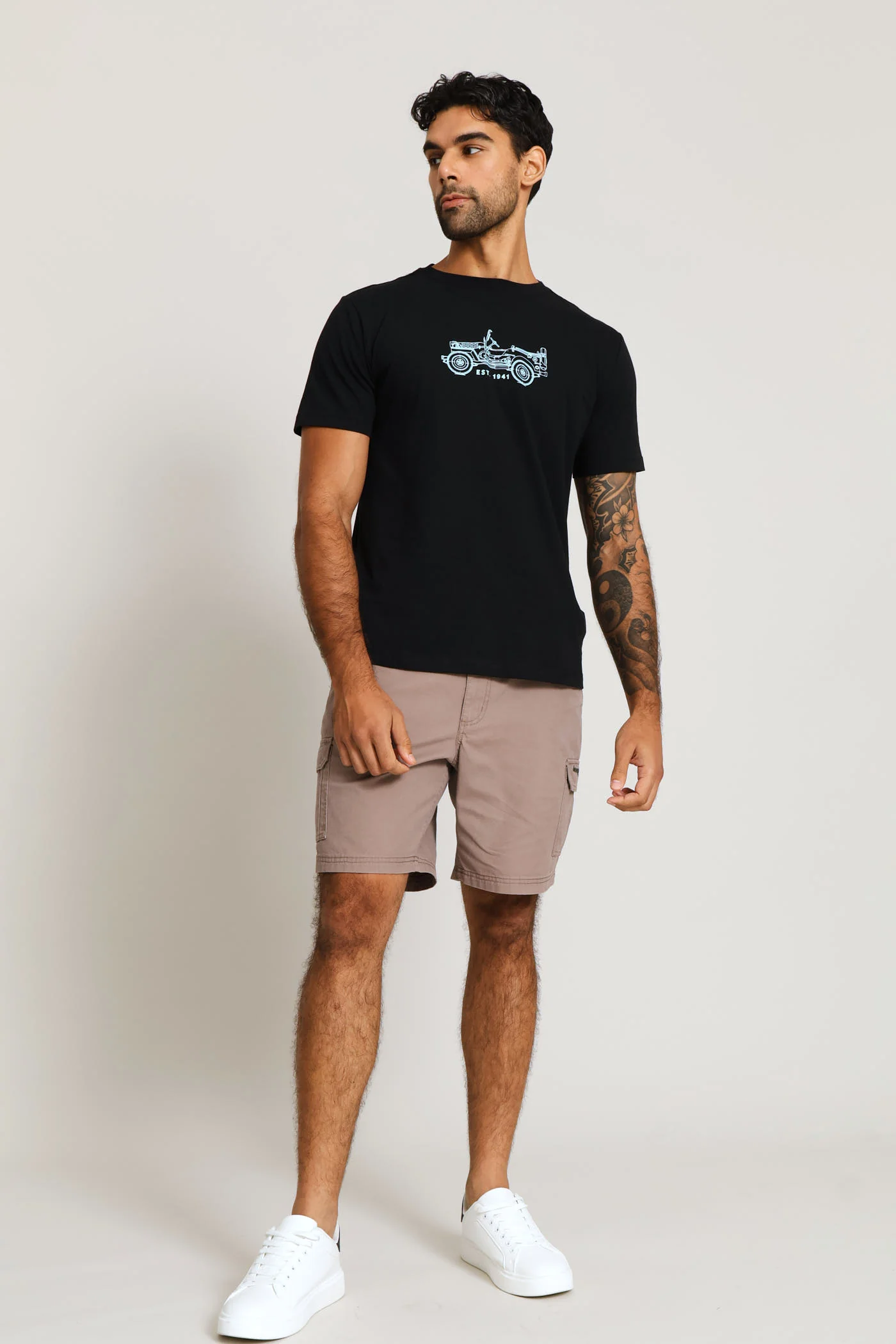 Core Logo Tee - Black - Image 5