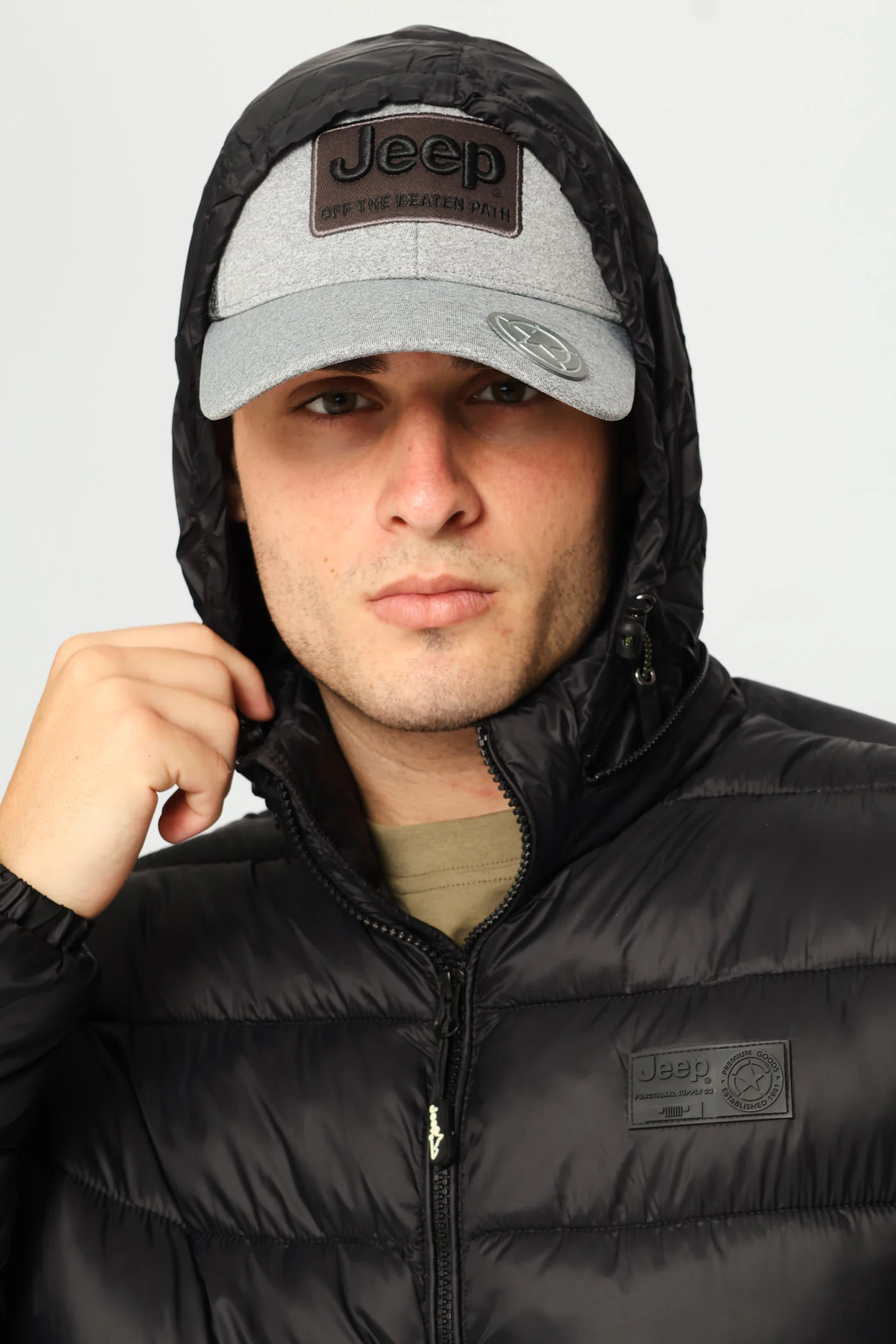 Core Long Sleeve Puffer Jacket - Black - Image 6