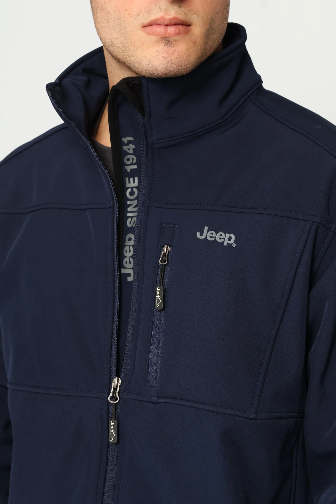 Core Softshell Jacket - Navy - Image 2