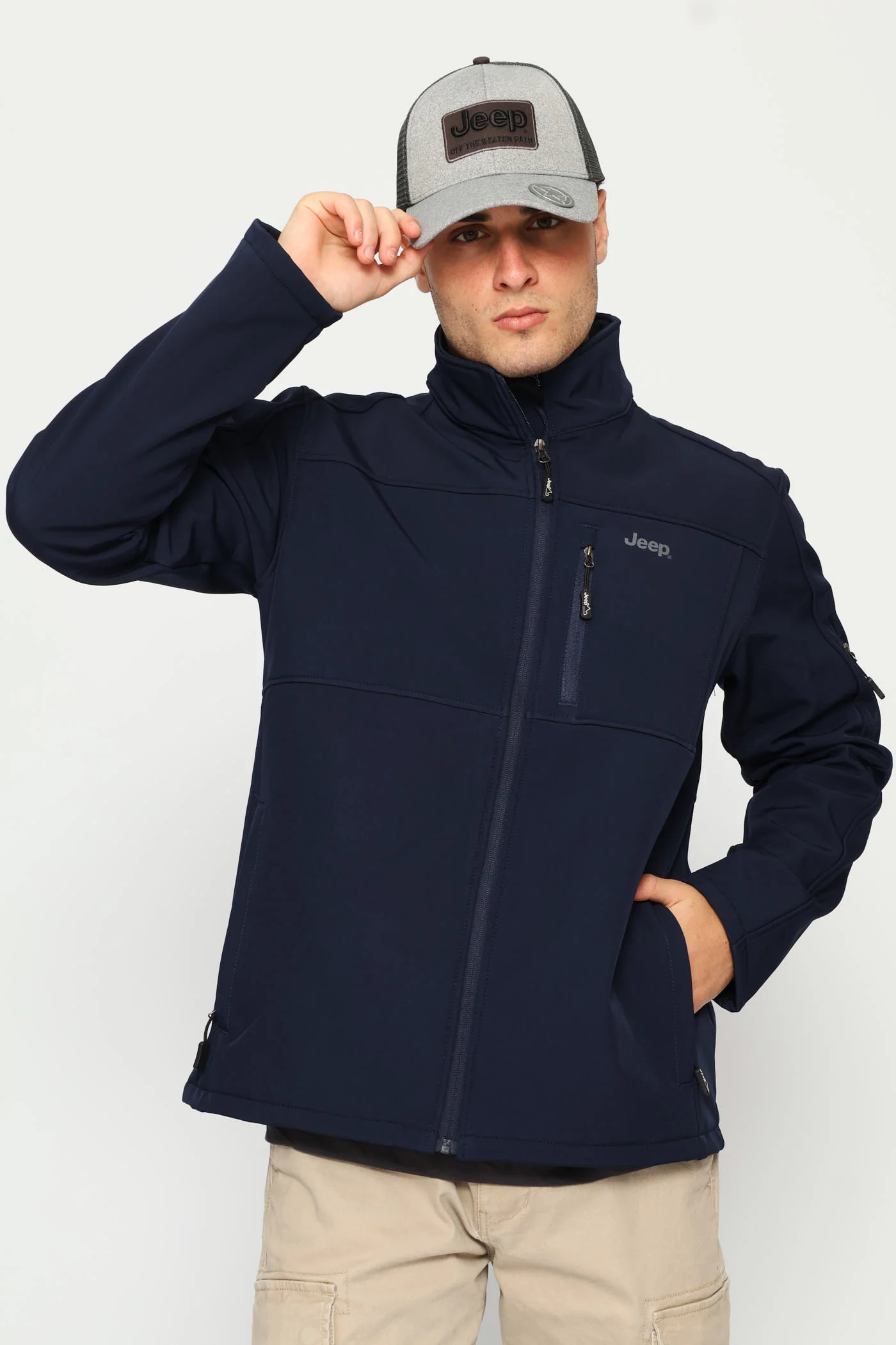 Core Softshell Jacket - Navy - Image 3