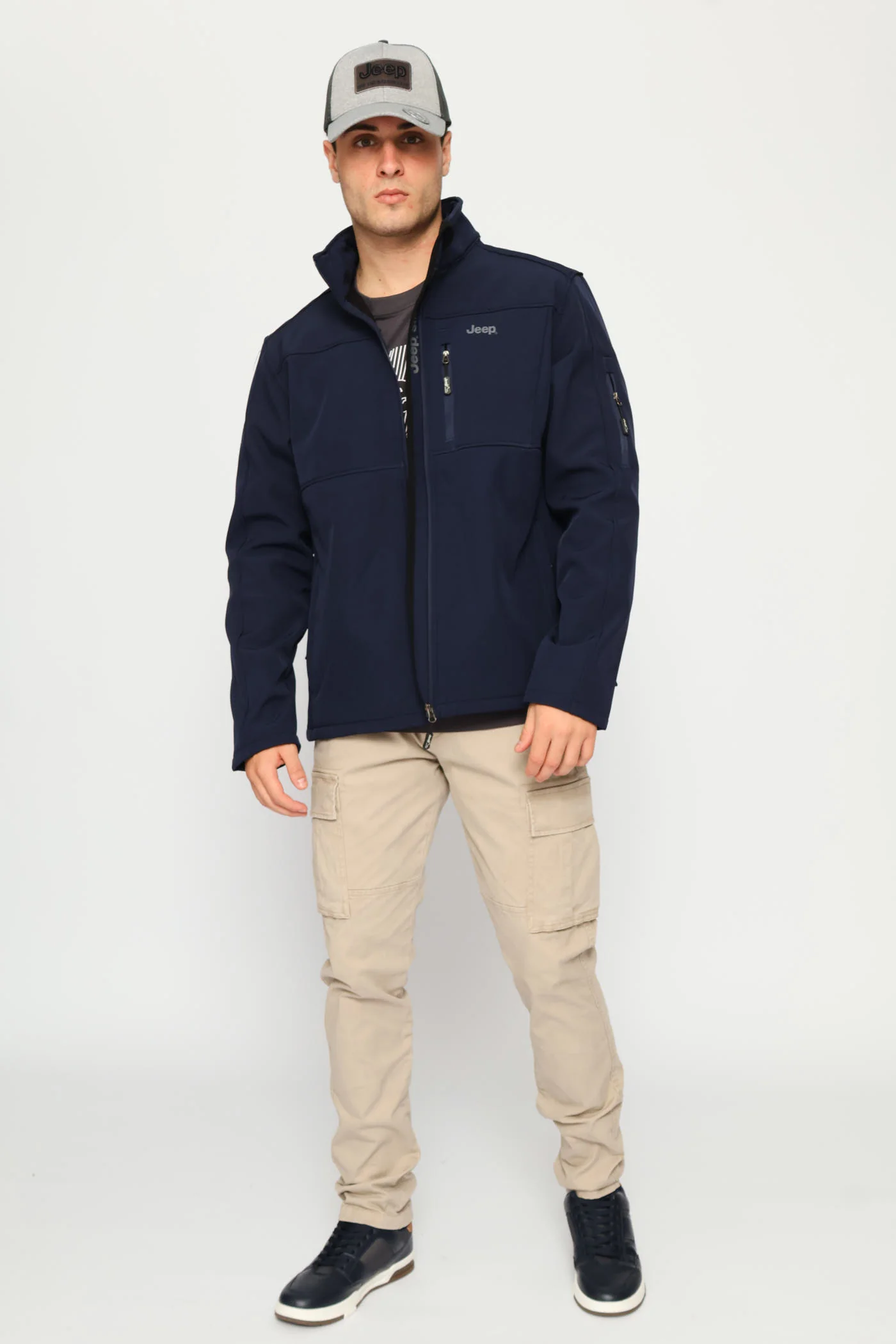 Core Softshell Jacket - Navy - Image 7