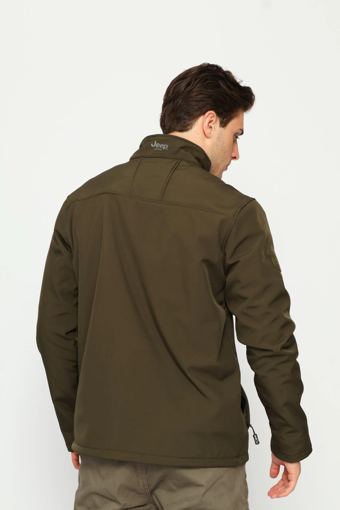 Core Softshell Jacket - Olive - Image 5