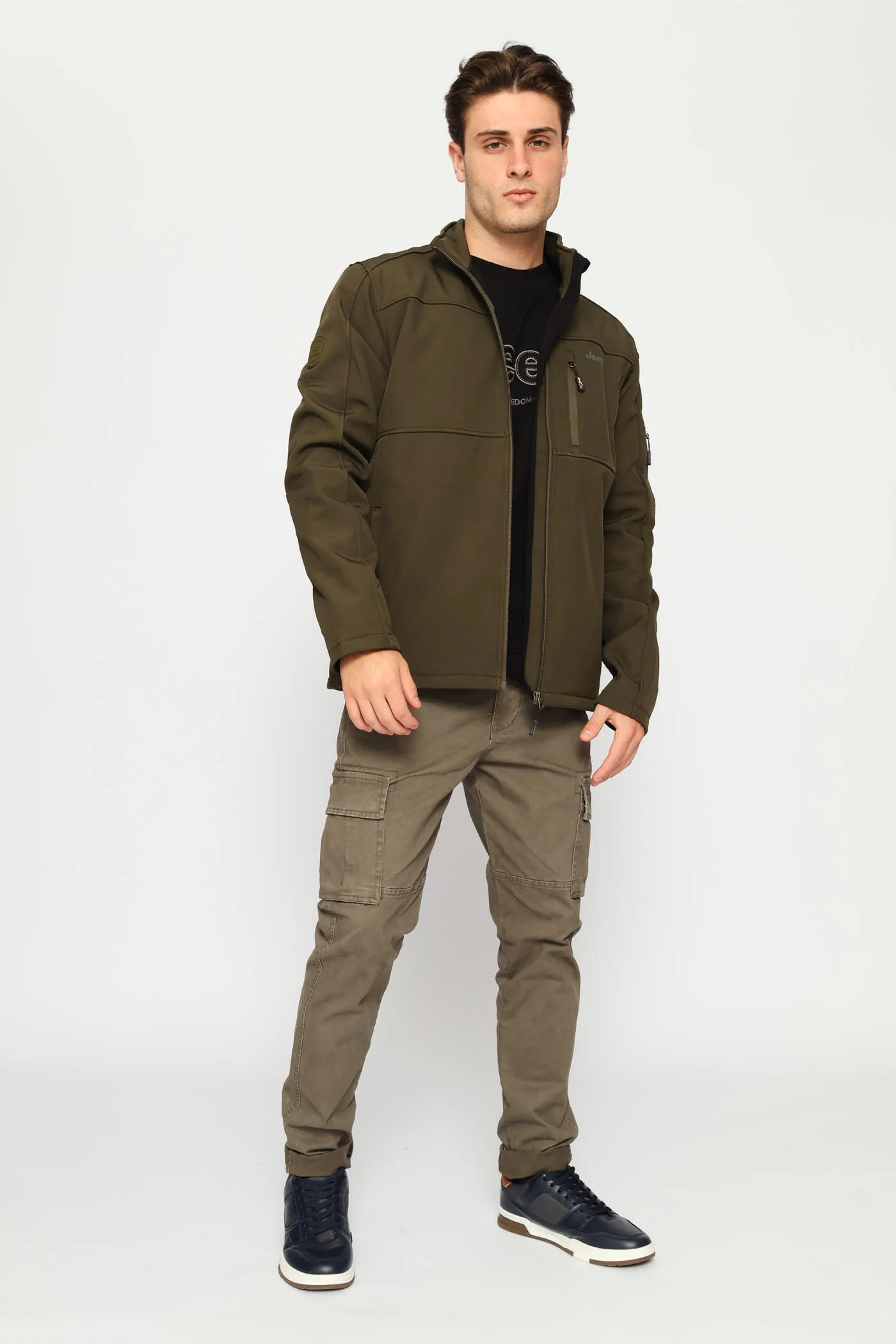 Core Softshell Jacket - Olive - Image 7