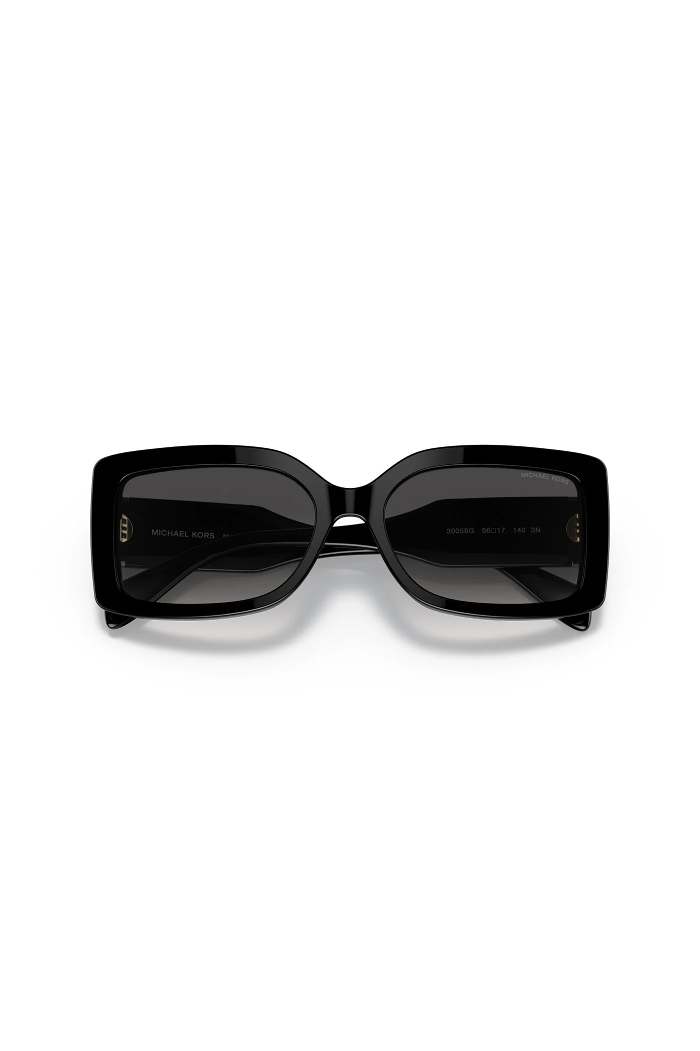 Corfu Dark Grey Gradient Sunglasses - Black - Image 5