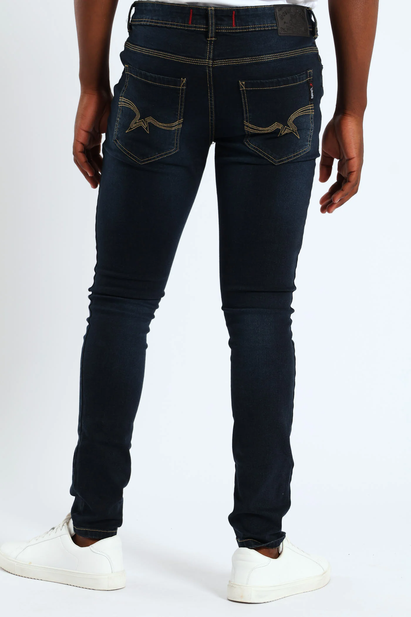 Cormac Skinny Denim - Blue/Black - Image 4