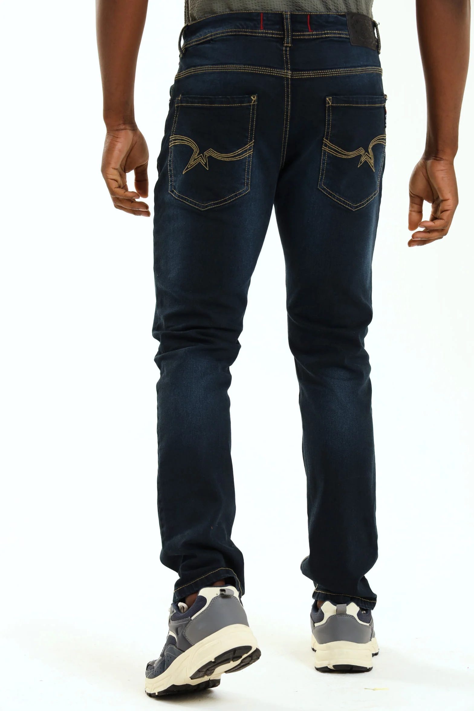 Cormac Slim Denim - Blue/Black - Image 3