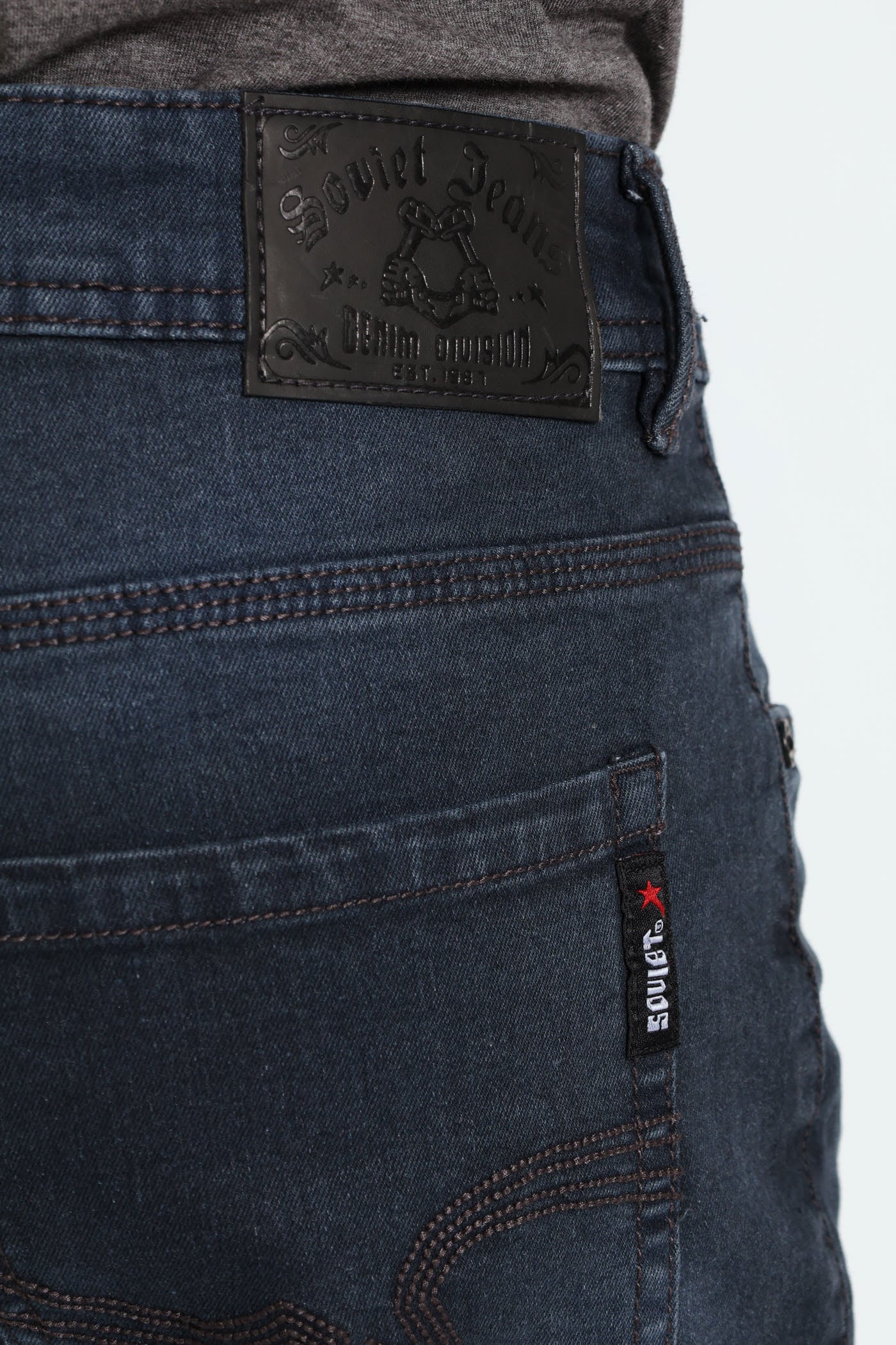 Cormac Slim Denim - Steel Blue - Image 4