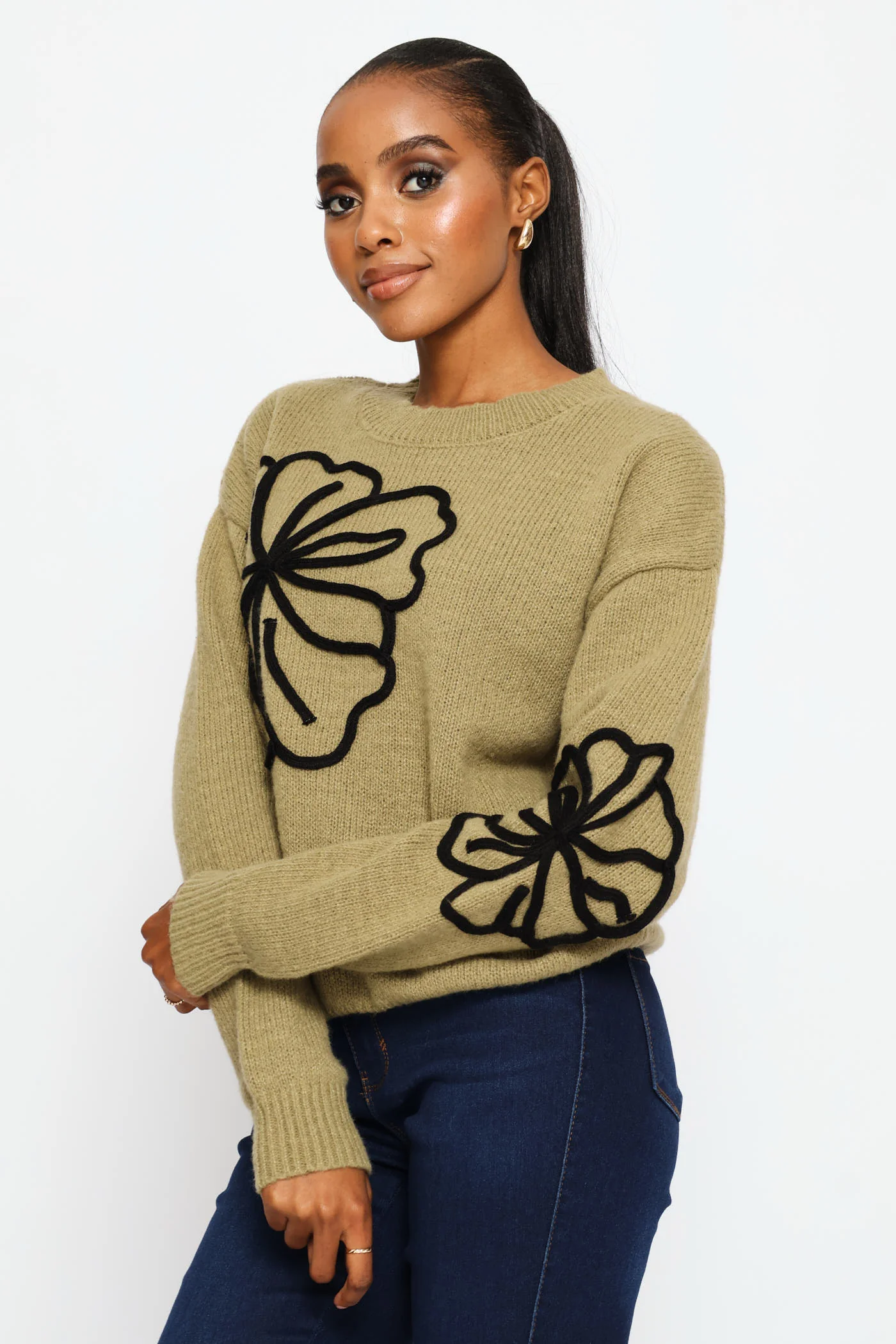 Cornelli Pullover - Artichoke Green - Image 5