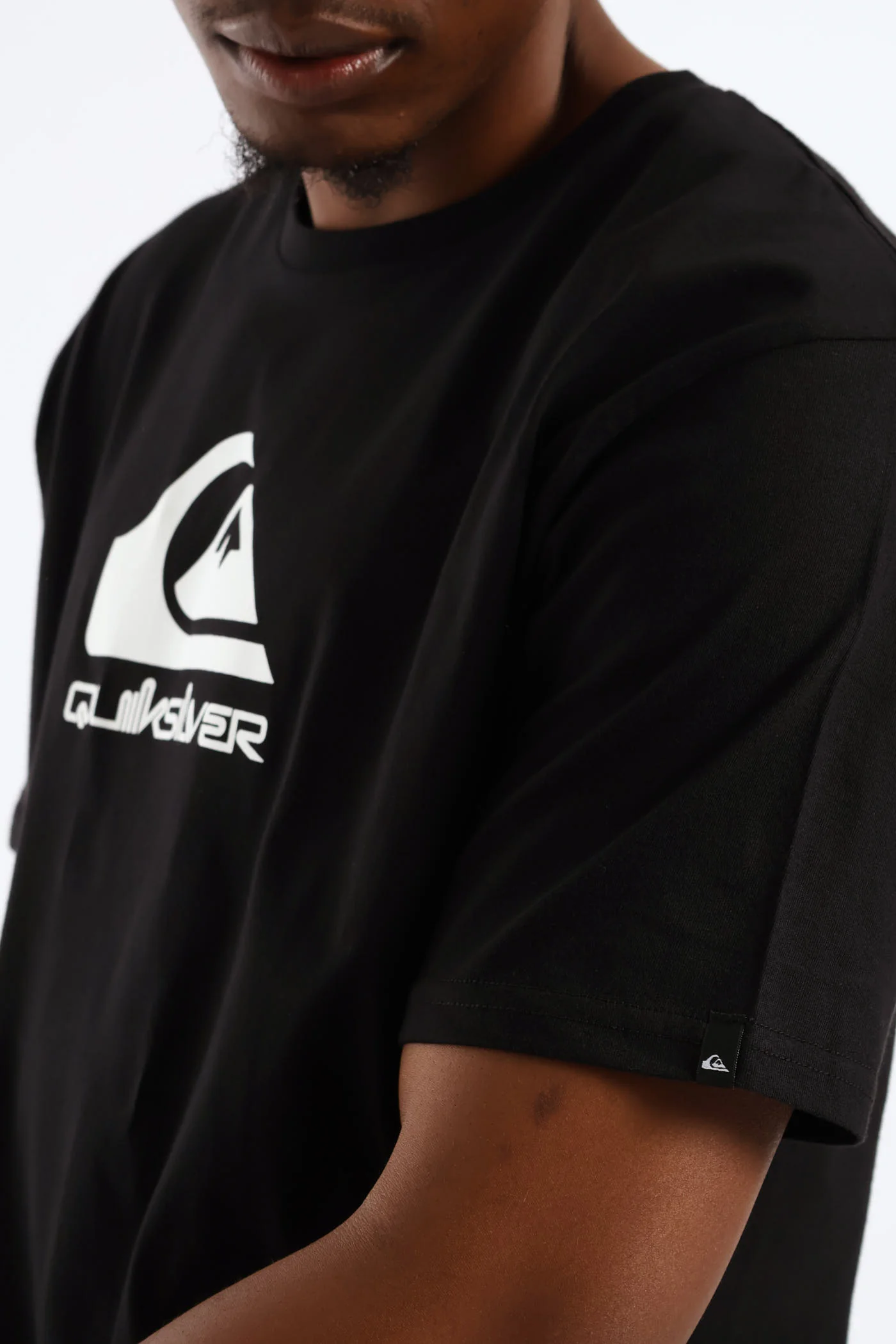 Corp Logo Tee - Black - Image 5