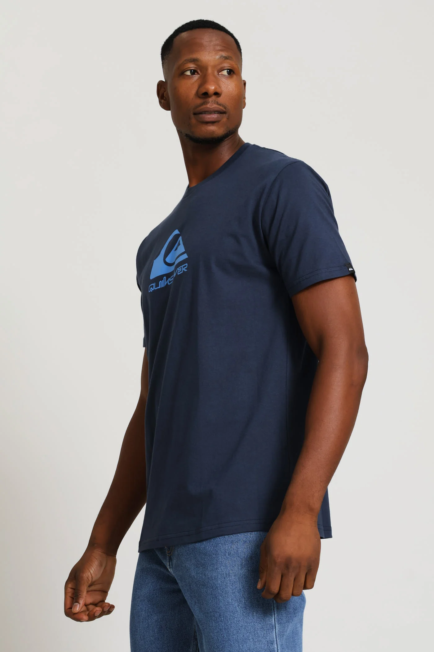 Corp Logo Tee - Navy - Image 3