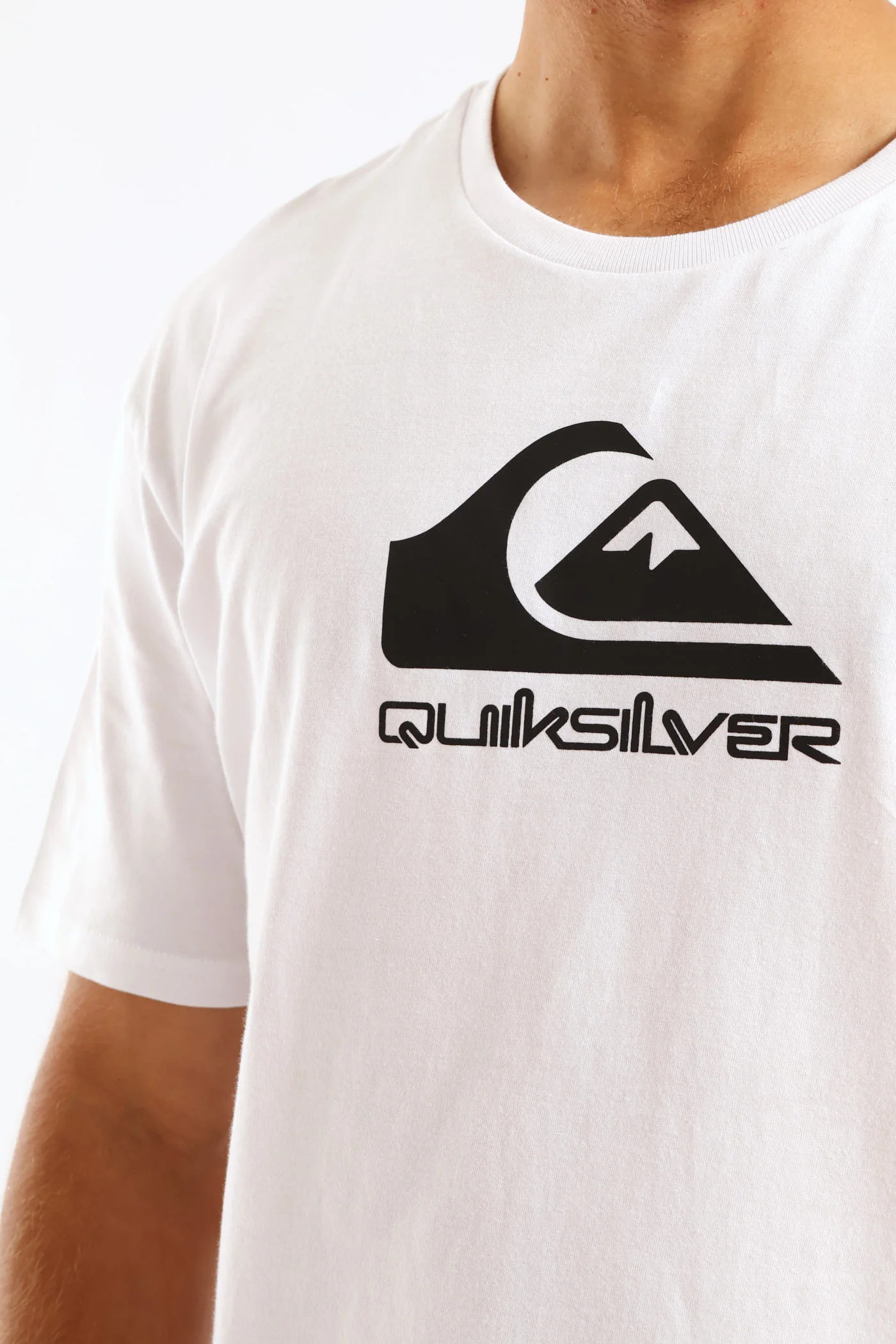 Corp Logo Tee - White - Image 2