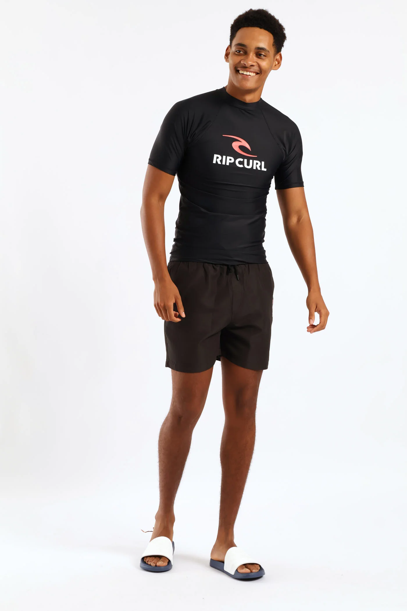 Corpo Short Sleeve Rashvest - Black - Image 3