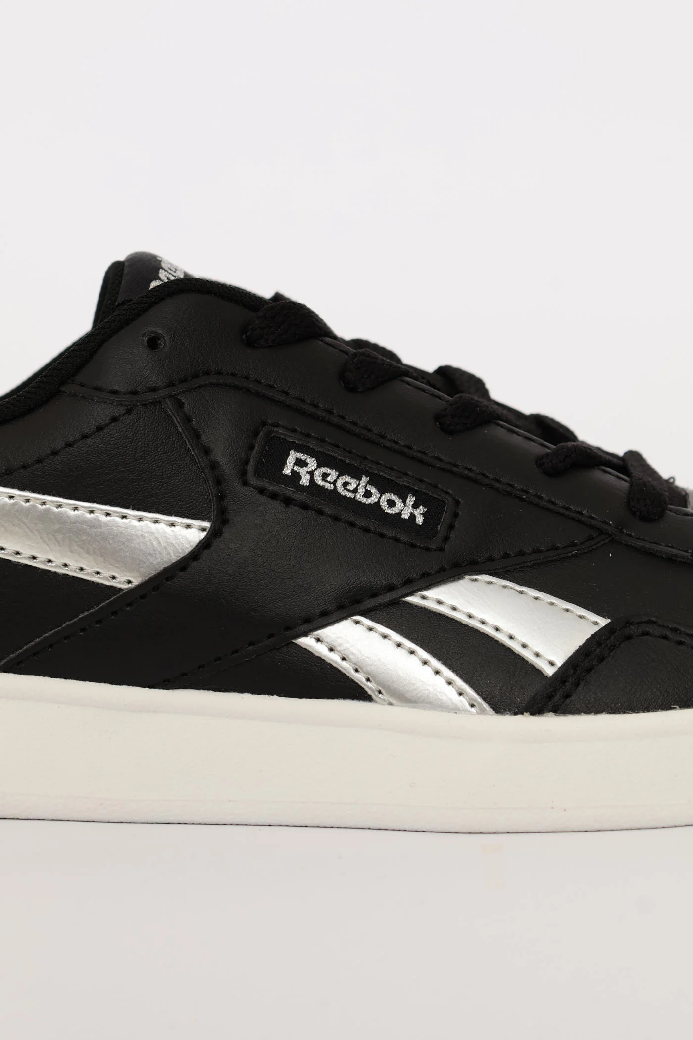 Court Advance Patent Sneaker - Black - Image 4