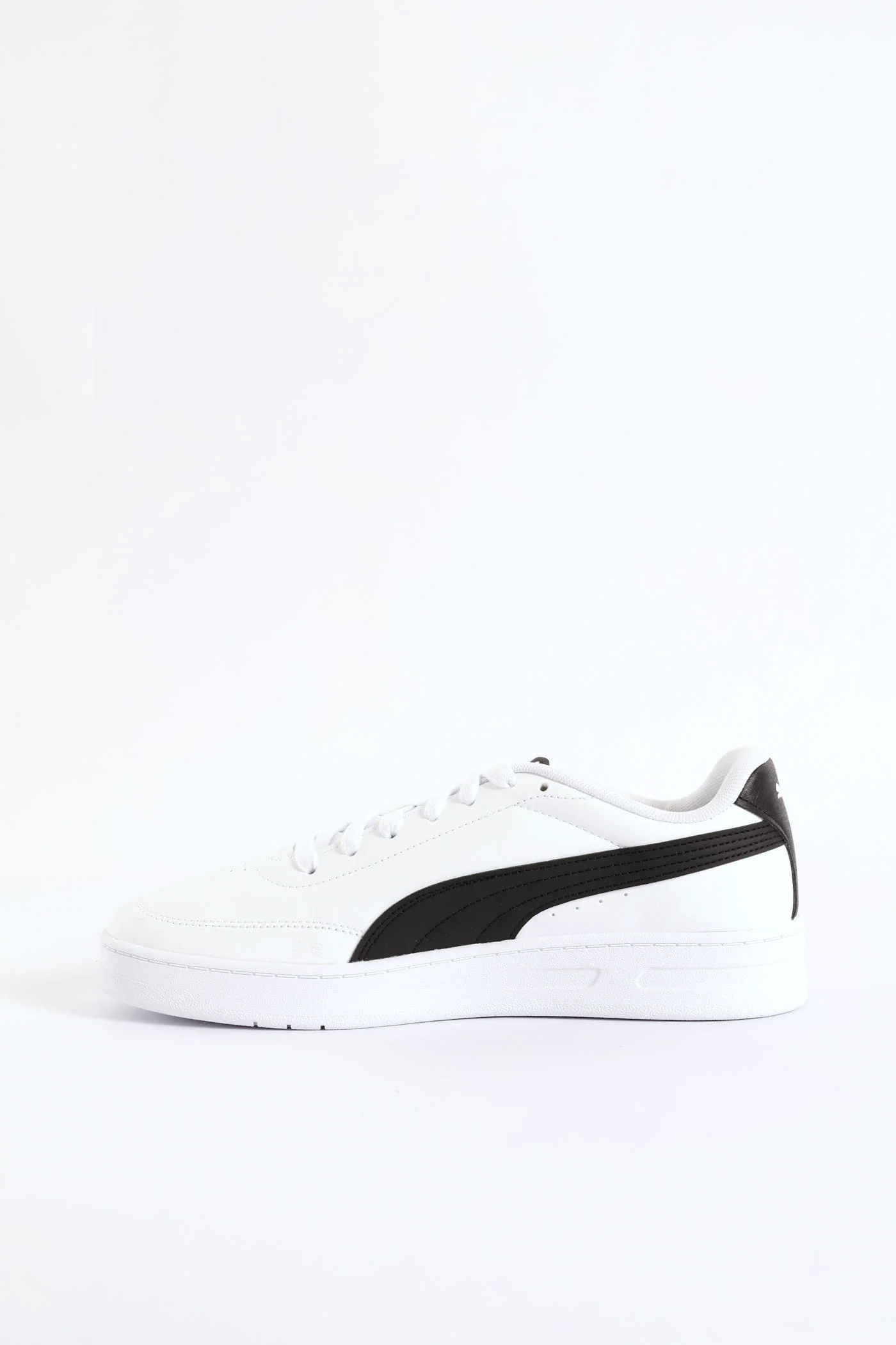 Court Classic Clean Sneaker - White/Black - Image 5