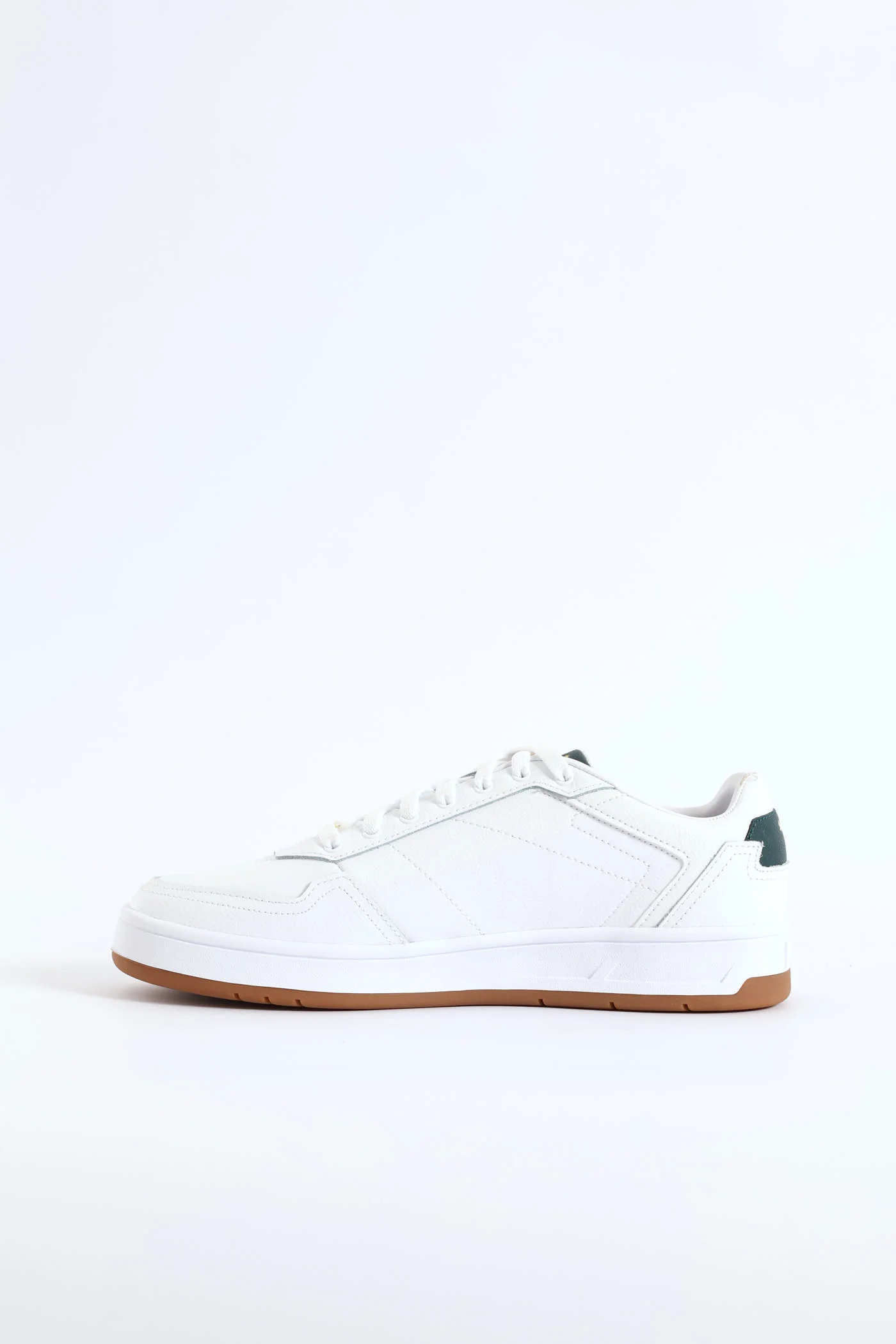 Court Classic Lux Sneaker - White/Green - Image 5
