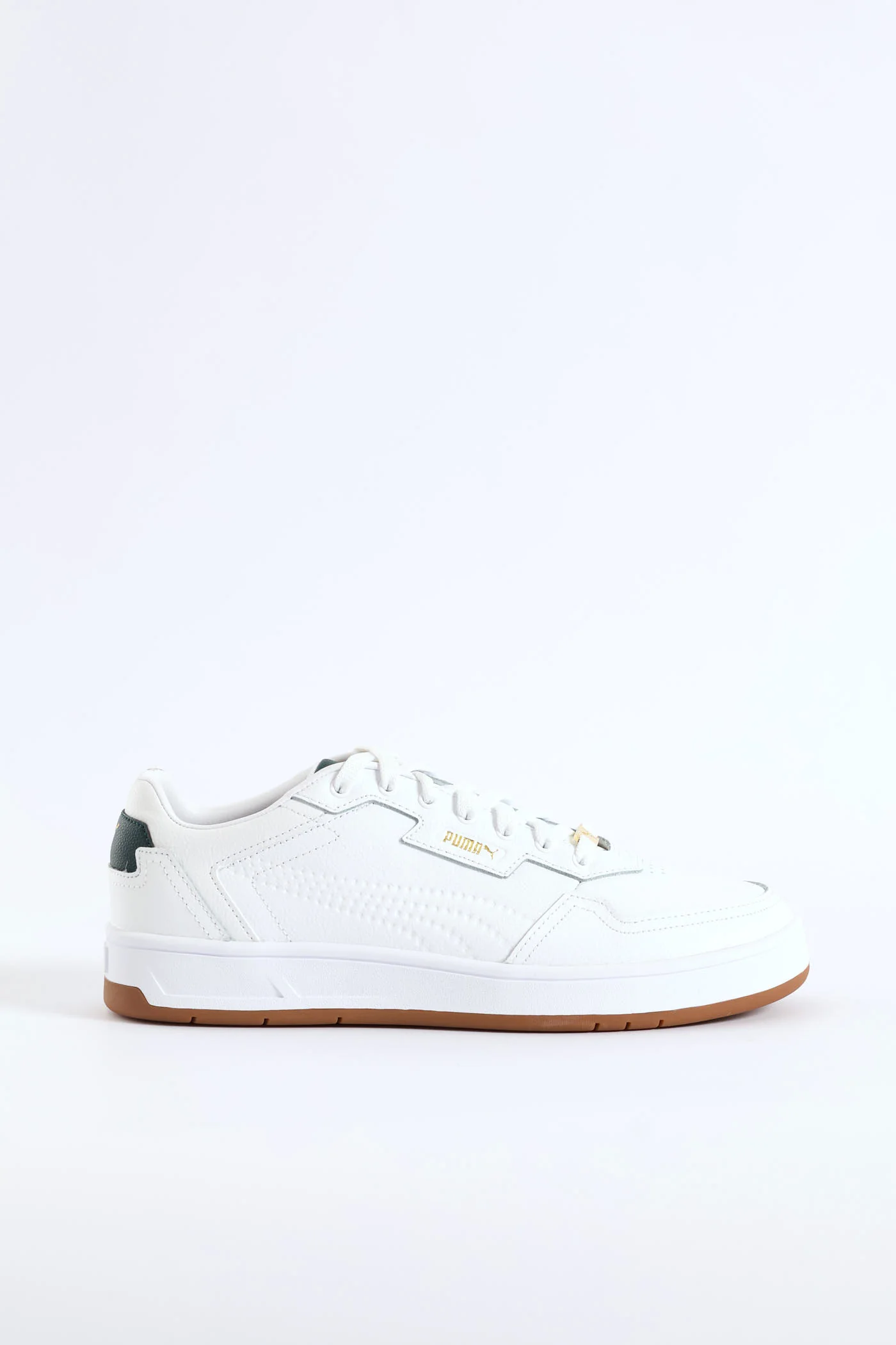 Court Classic Lux Sneaker - White/Green - Image 6