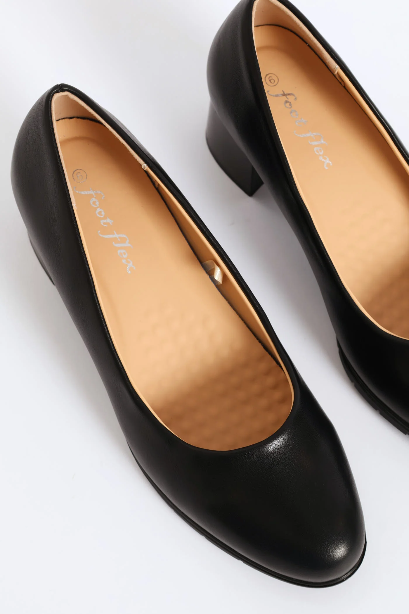 Court Heel - Black - Image 5