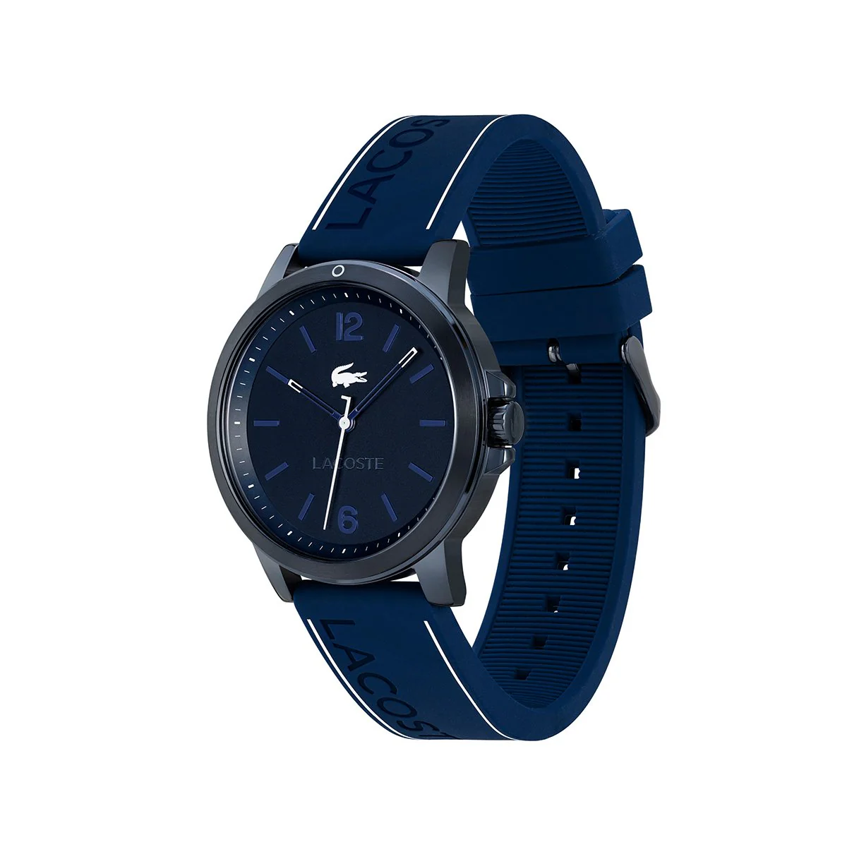 Court Ip Dark Blue Watch Case With Blue Dial & Blue Silicone - Image 2