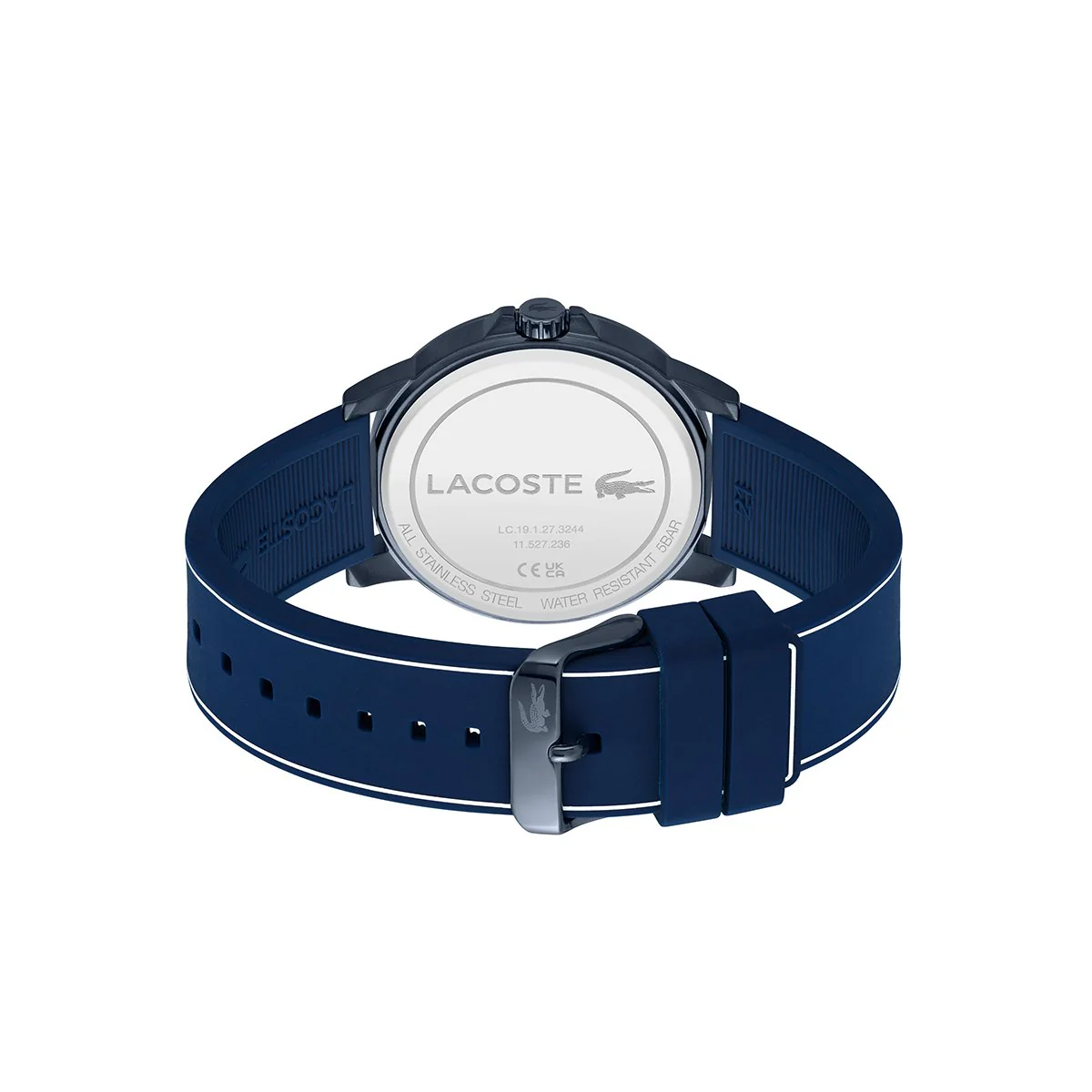 Court Ip Dark Blue Watch Case With Blue Dial & Blue Silicone - Image 3