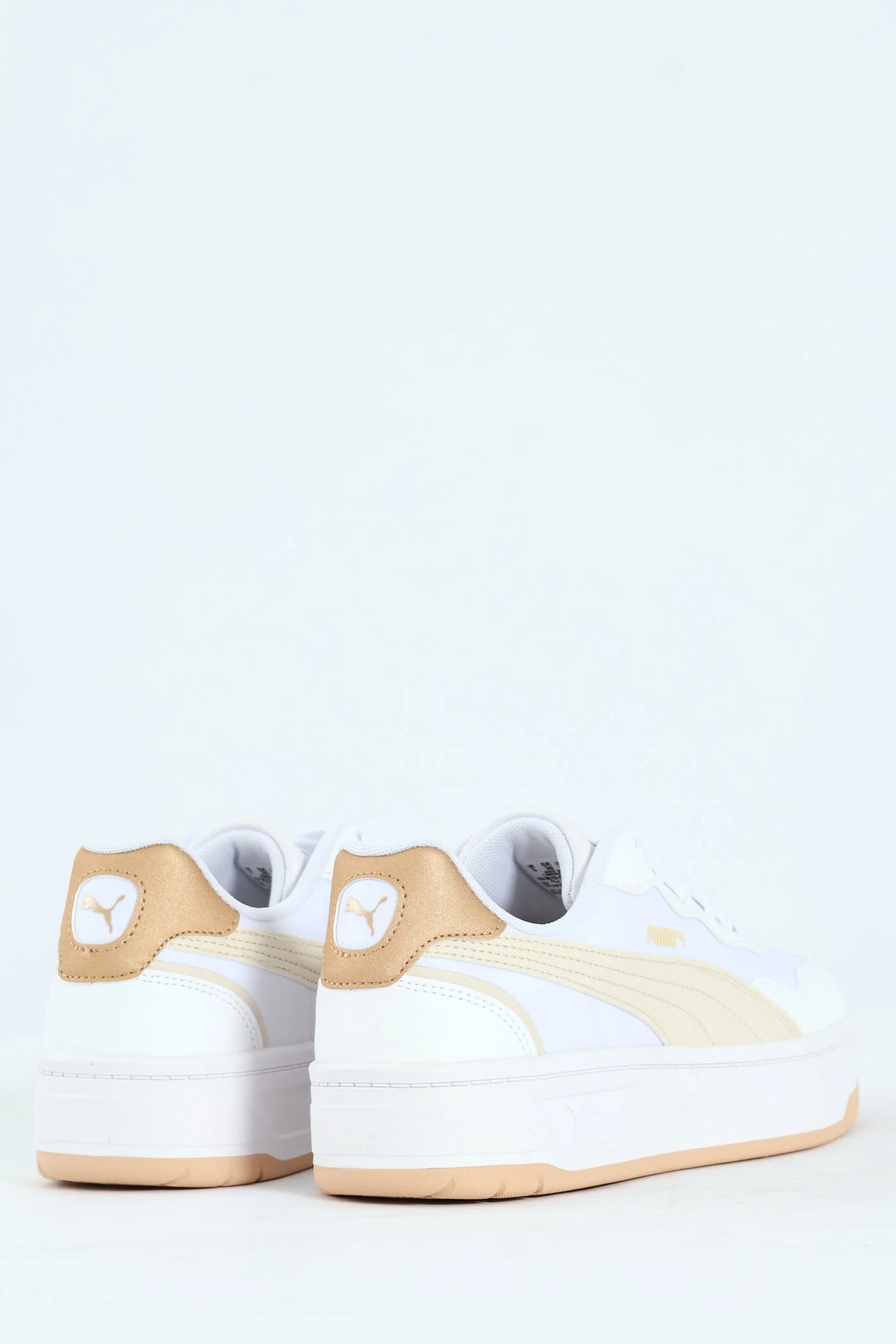 Court Lally Skye Aqua Metallics Sneaker - White - Image 3