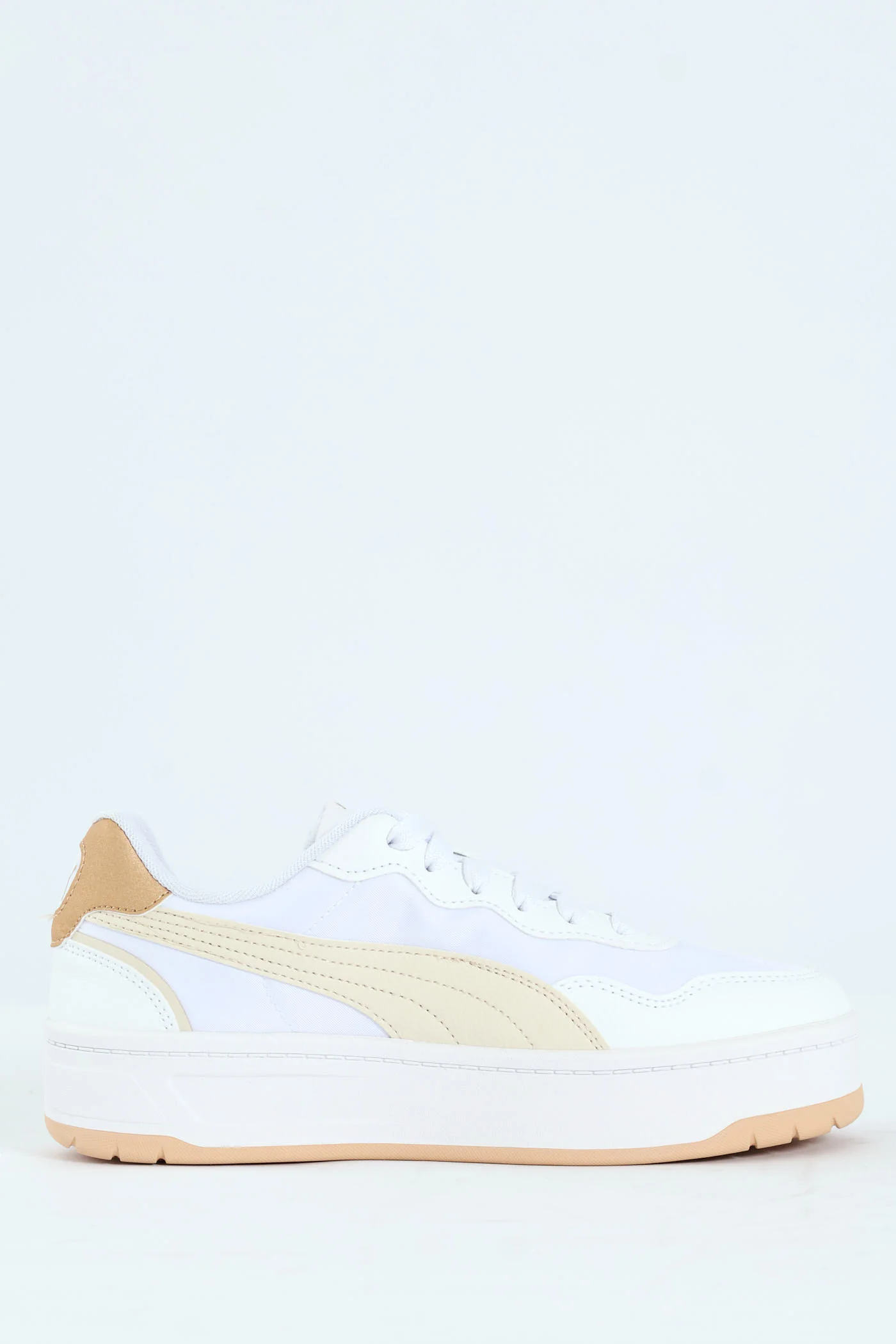 Court Lally Skye Aqua Metallics Sneaker - White - Image 5