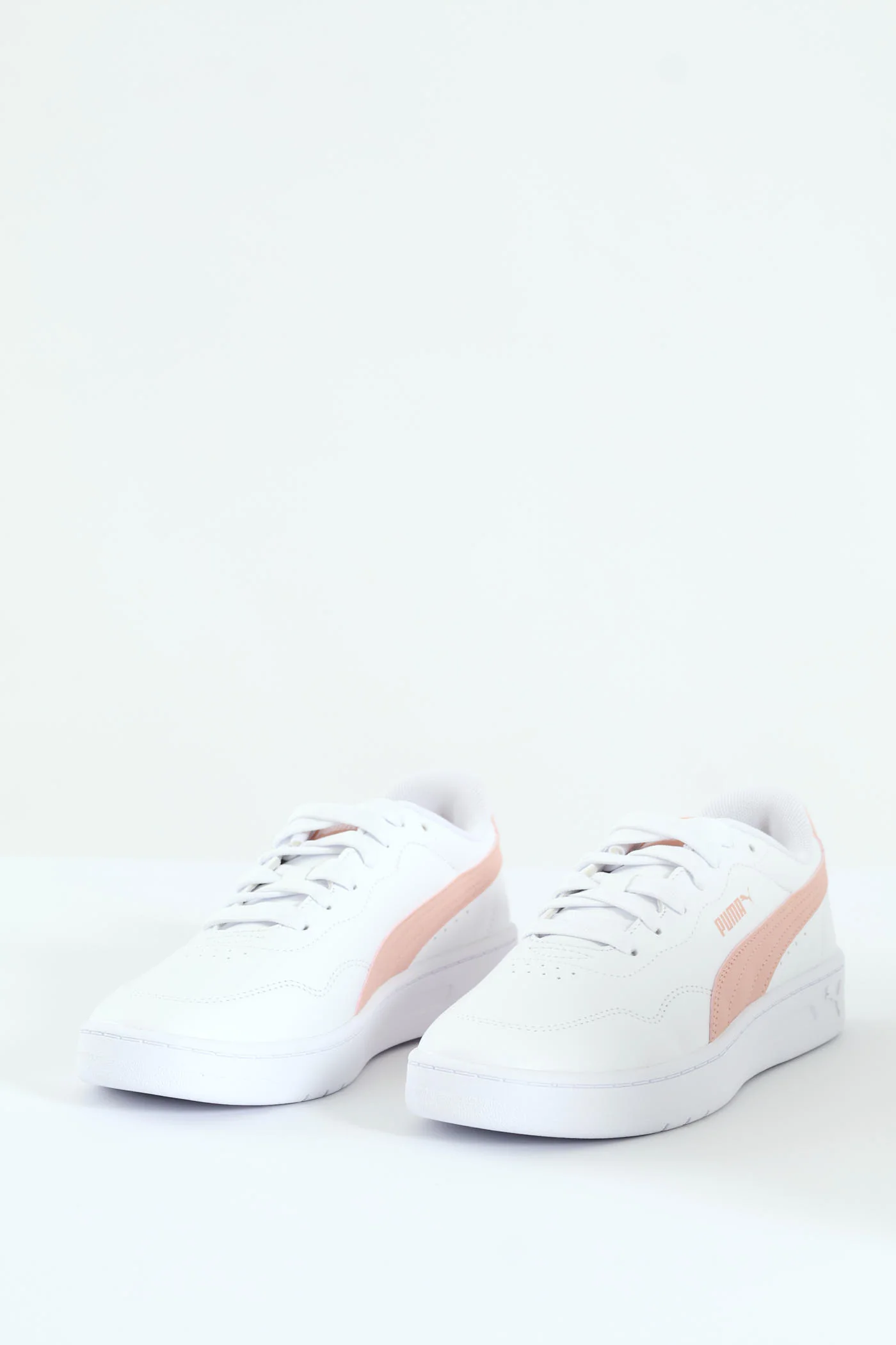 Court Lally Sneaker - White/Pink - Image 4