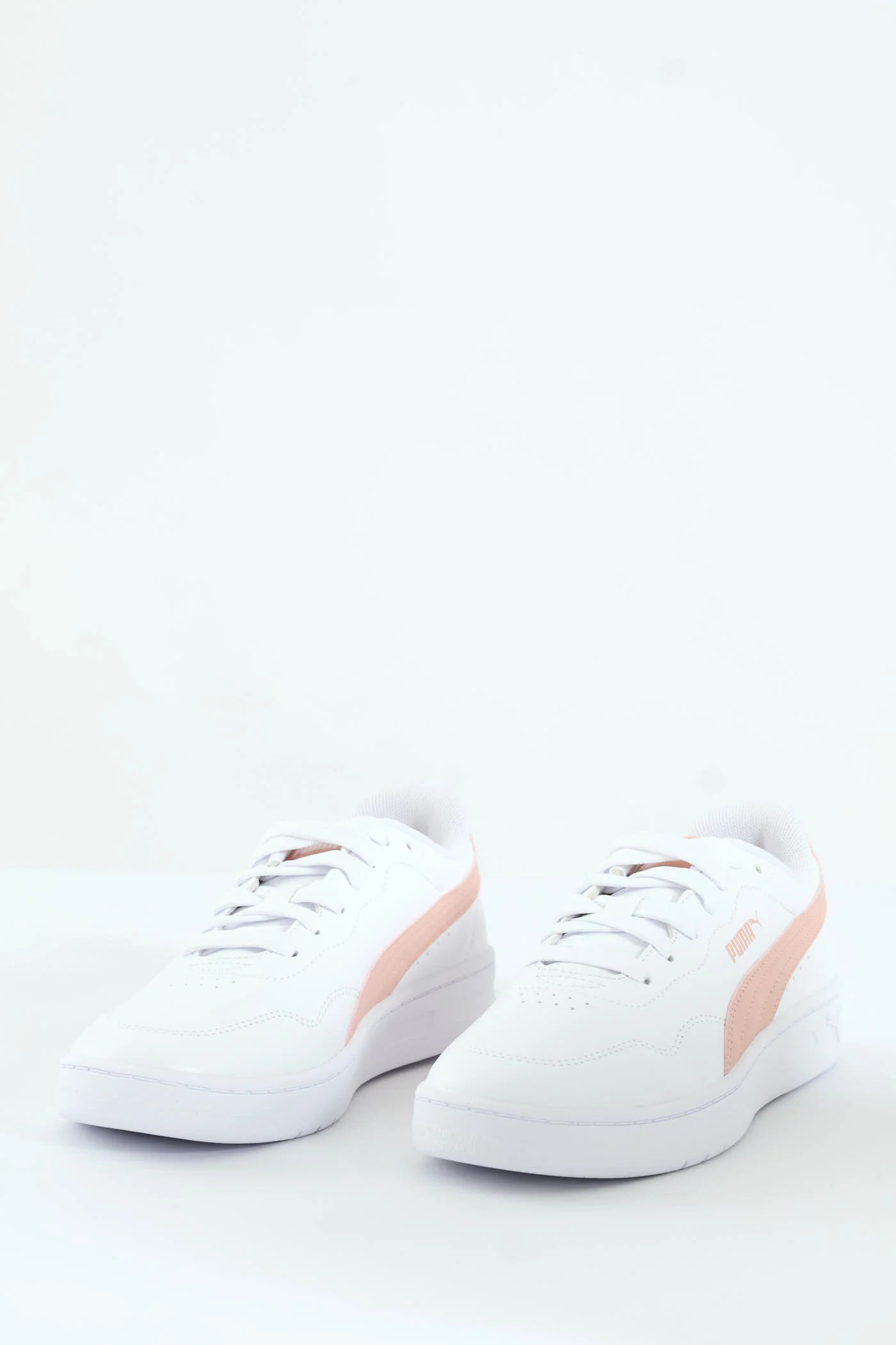 Court Lally Sneaker - White/Pink - Image 5