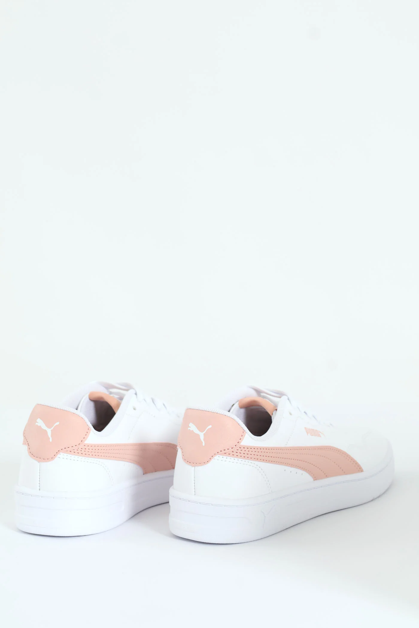 Court Lally Sneaker - White/Pink - Image 6