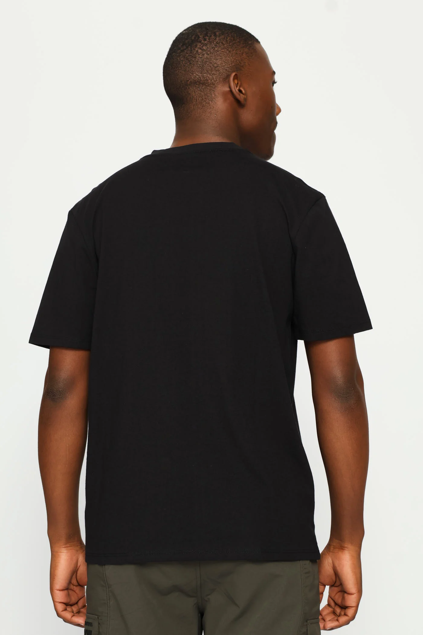 Couture Statement Front Print Tee - Black - Image 4