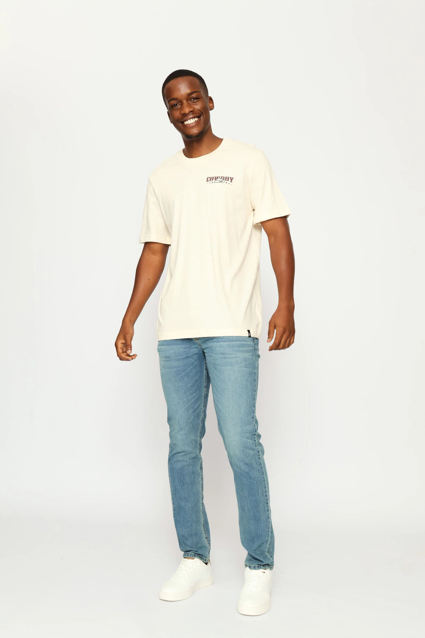 Cowboy T-Shirt - Ecru - Image 5