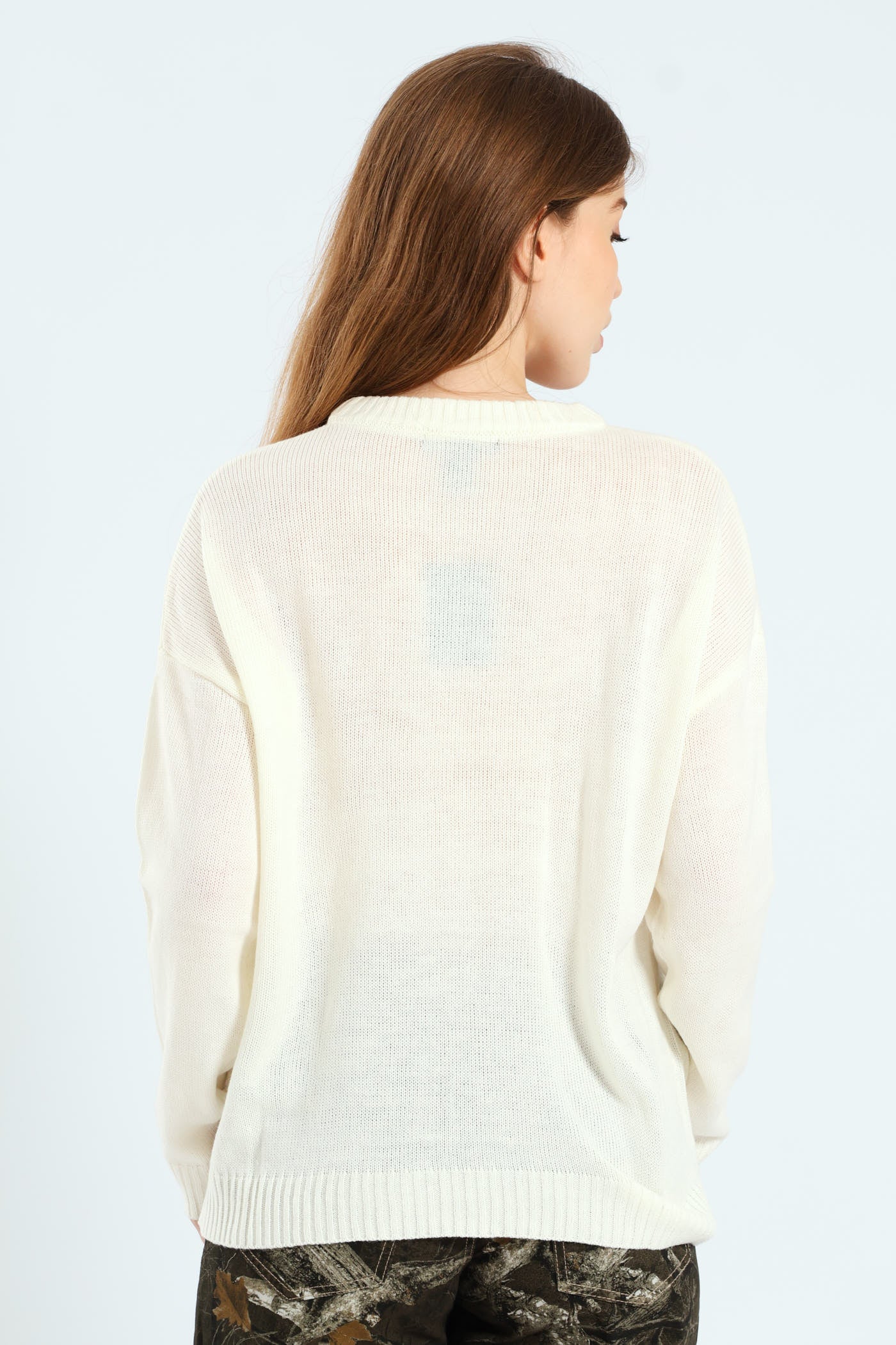 Cowgirl Graphic Sweater - White - Image 7