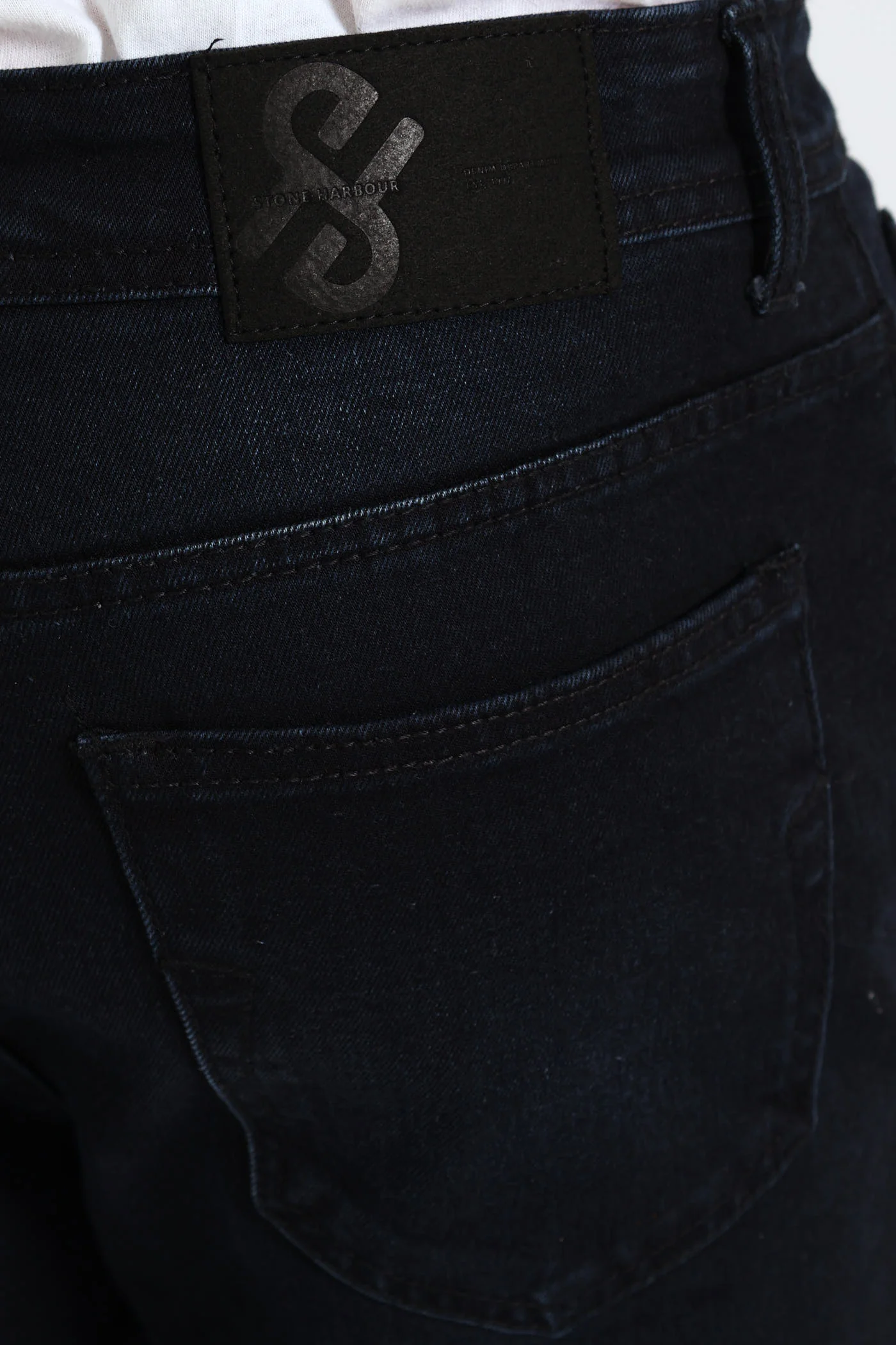 Crafted Straight Denim - Blue/Black - Image 5