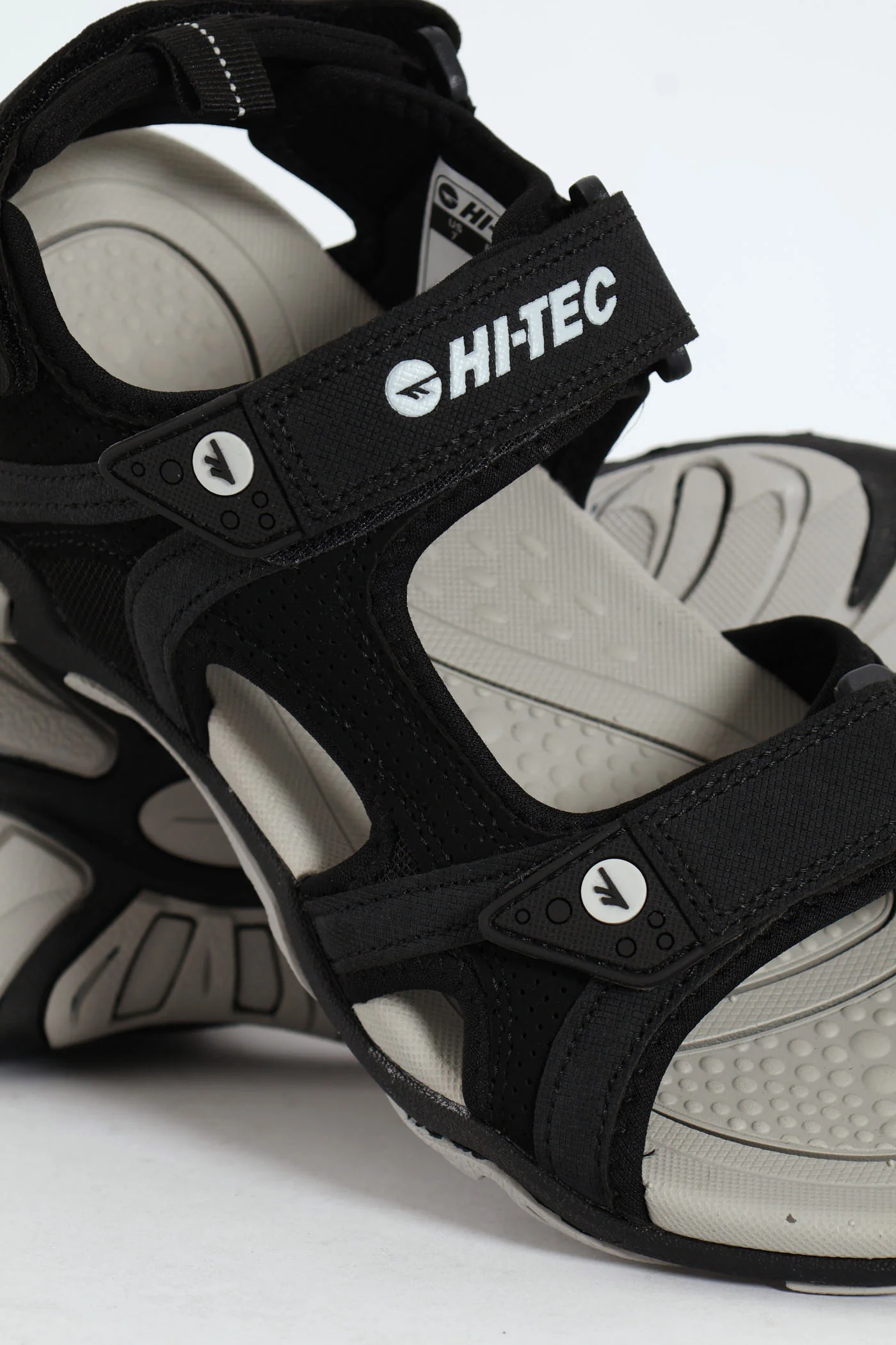 Crater Open Toe Adventure Sandal - Black/Grey - Image 5