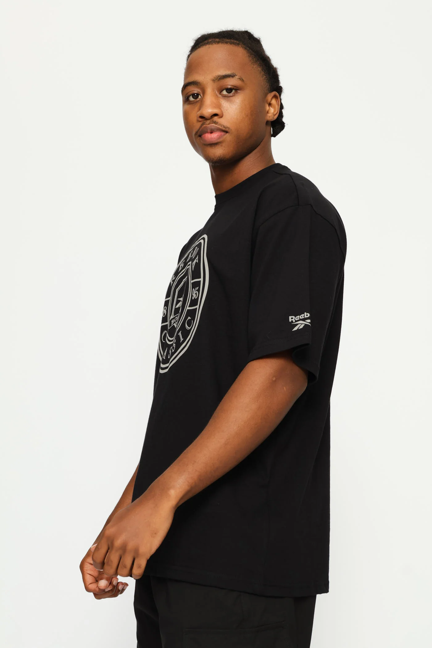 Crest Tee - Black - Image 2