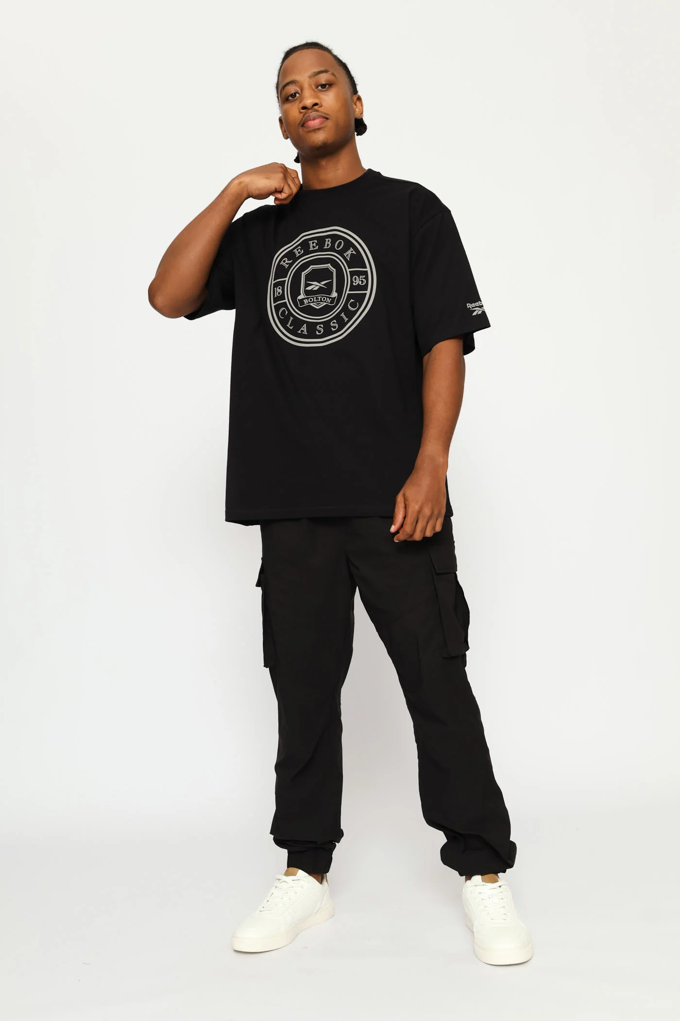 Crest Tee - Black - Image 5