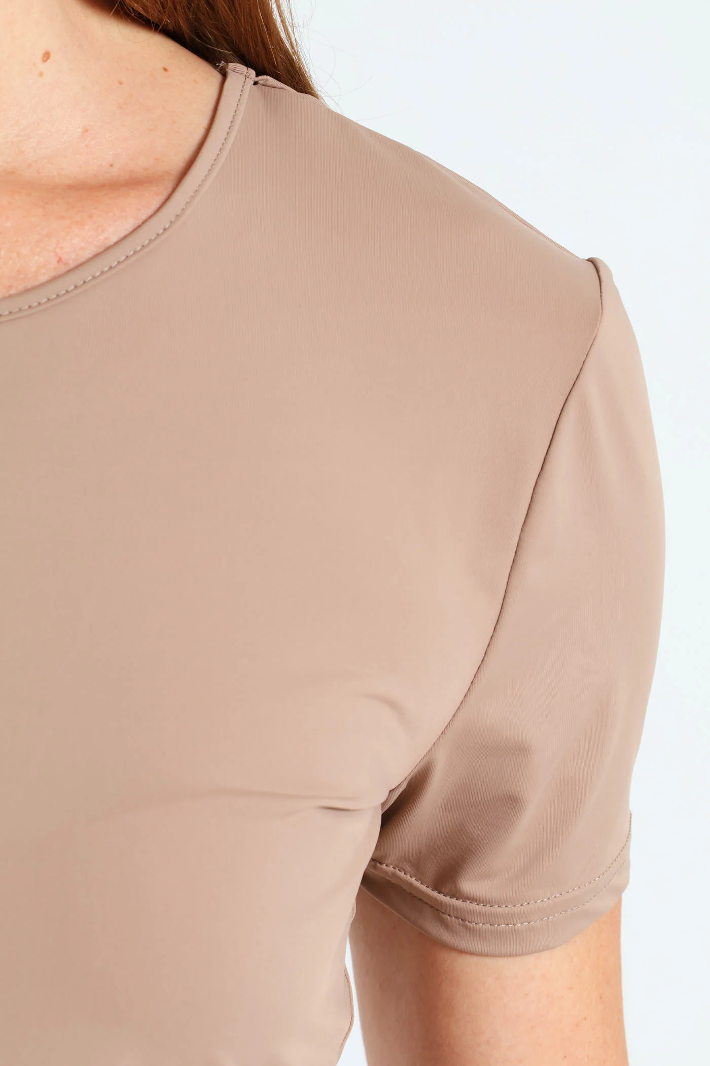 Crew Neck Top - Tobacco - Image 5