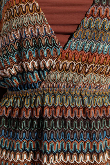 Crochet Mini Kimono - Multi - Image 4
