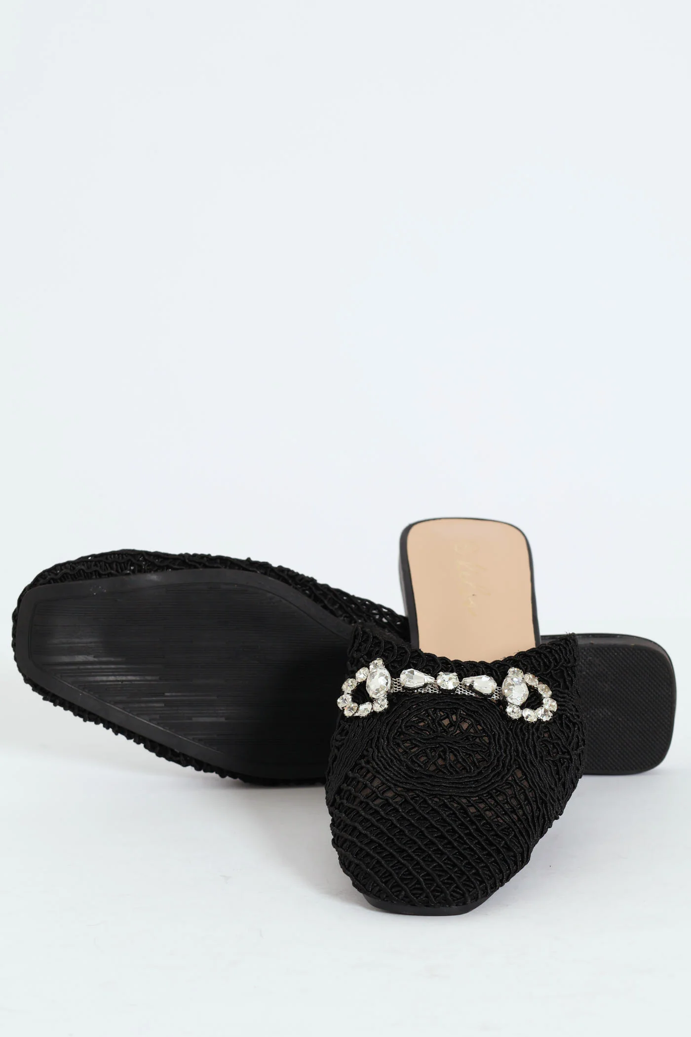 Crochet Push In With Trim - Black - Image 4