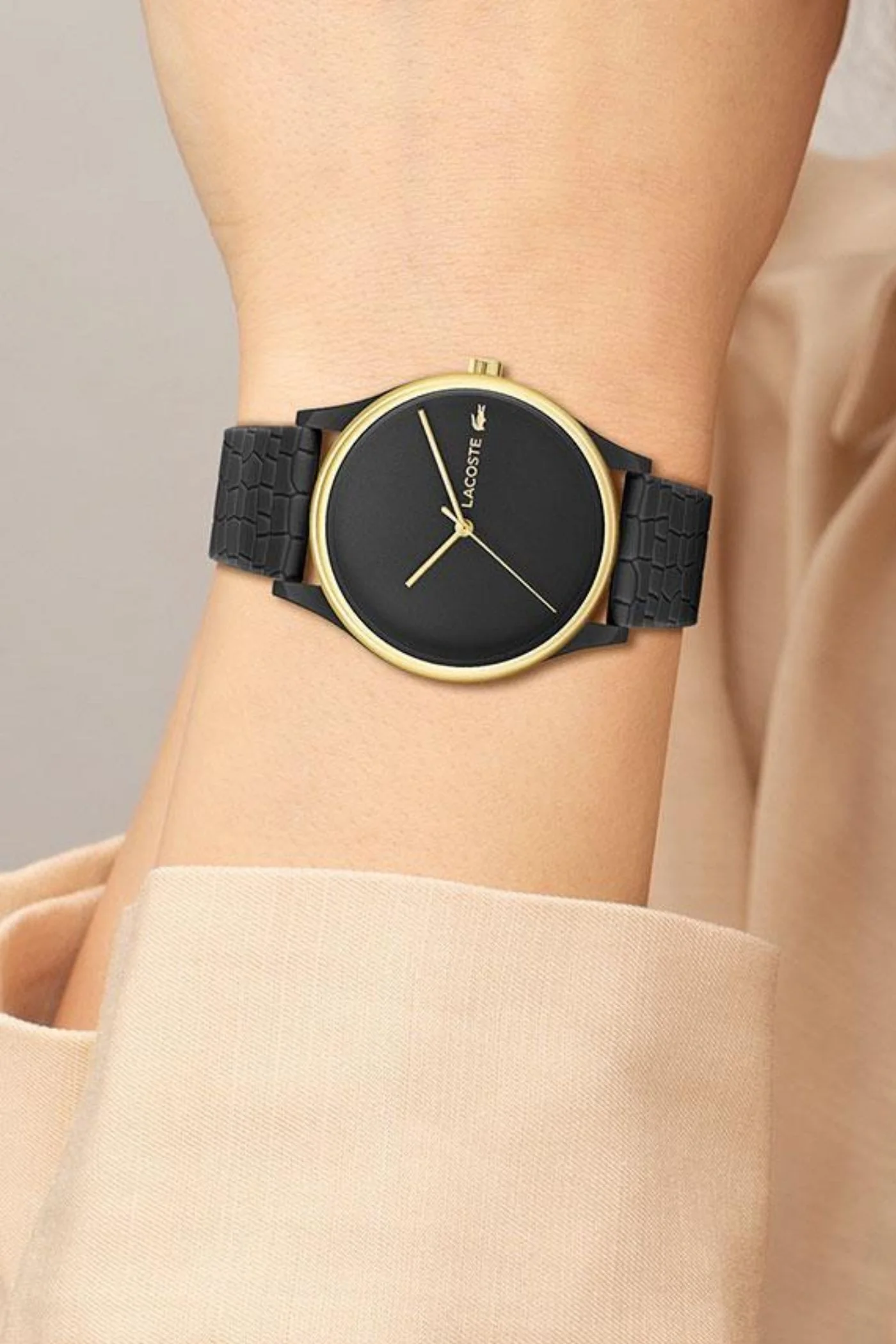 Crocodelle Black Case Watch - Image 2