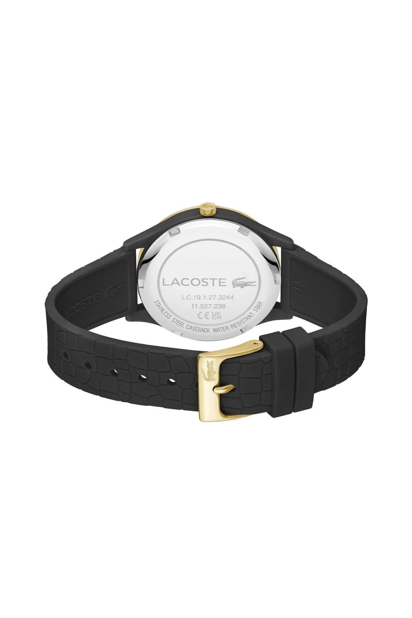 Crocodelle Black Case Watch - Image 4