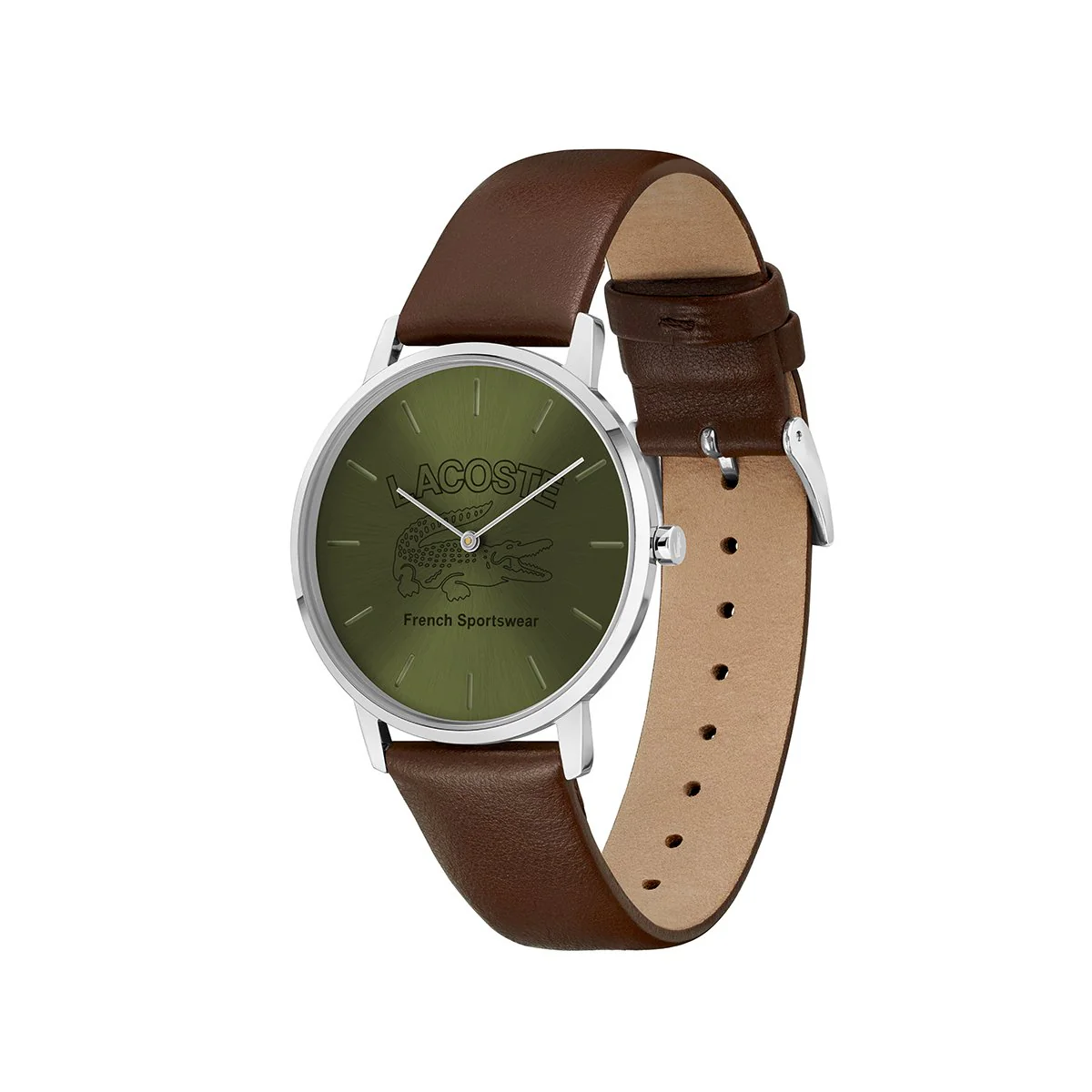 Crocorigin Watch With Brown Leather Strap - Image 2