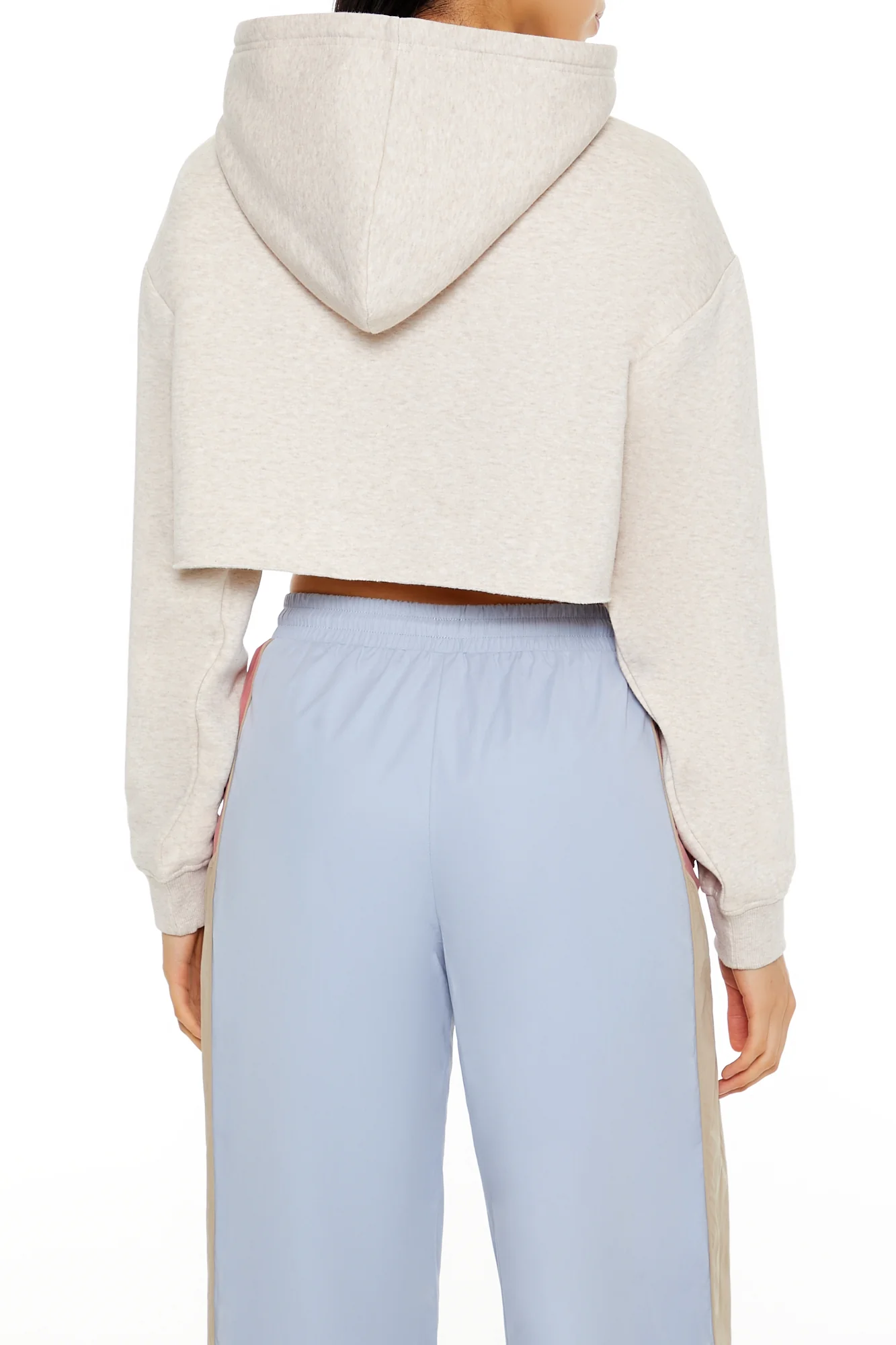 Cropped Athletic Top - Oatmeal - Image 4