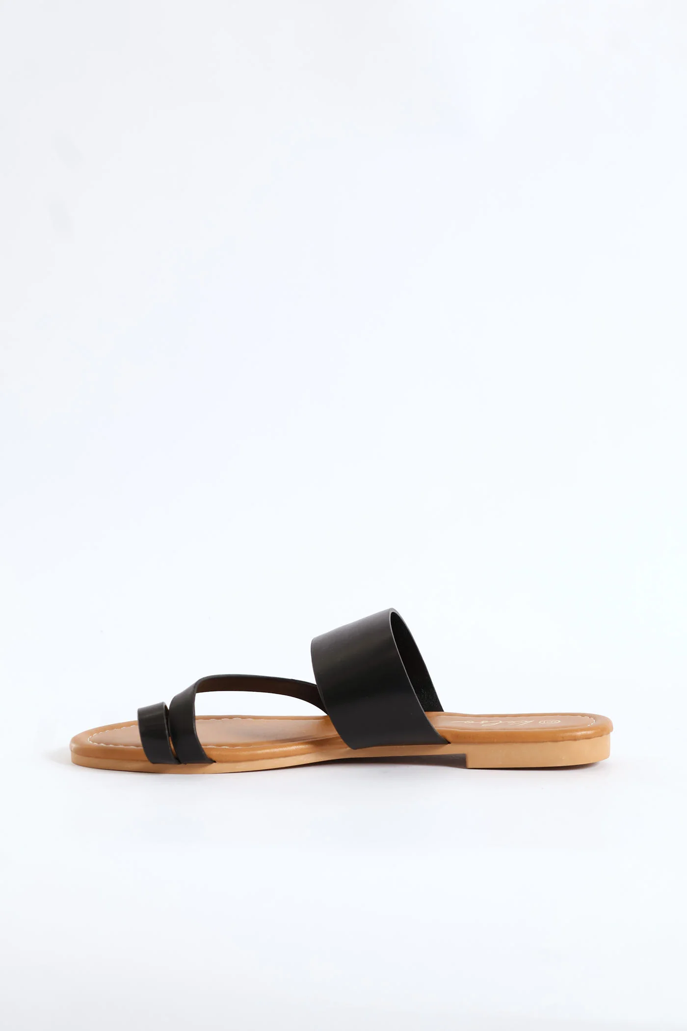 Crosstrap Toe Post Sandal - Black - Image 3
